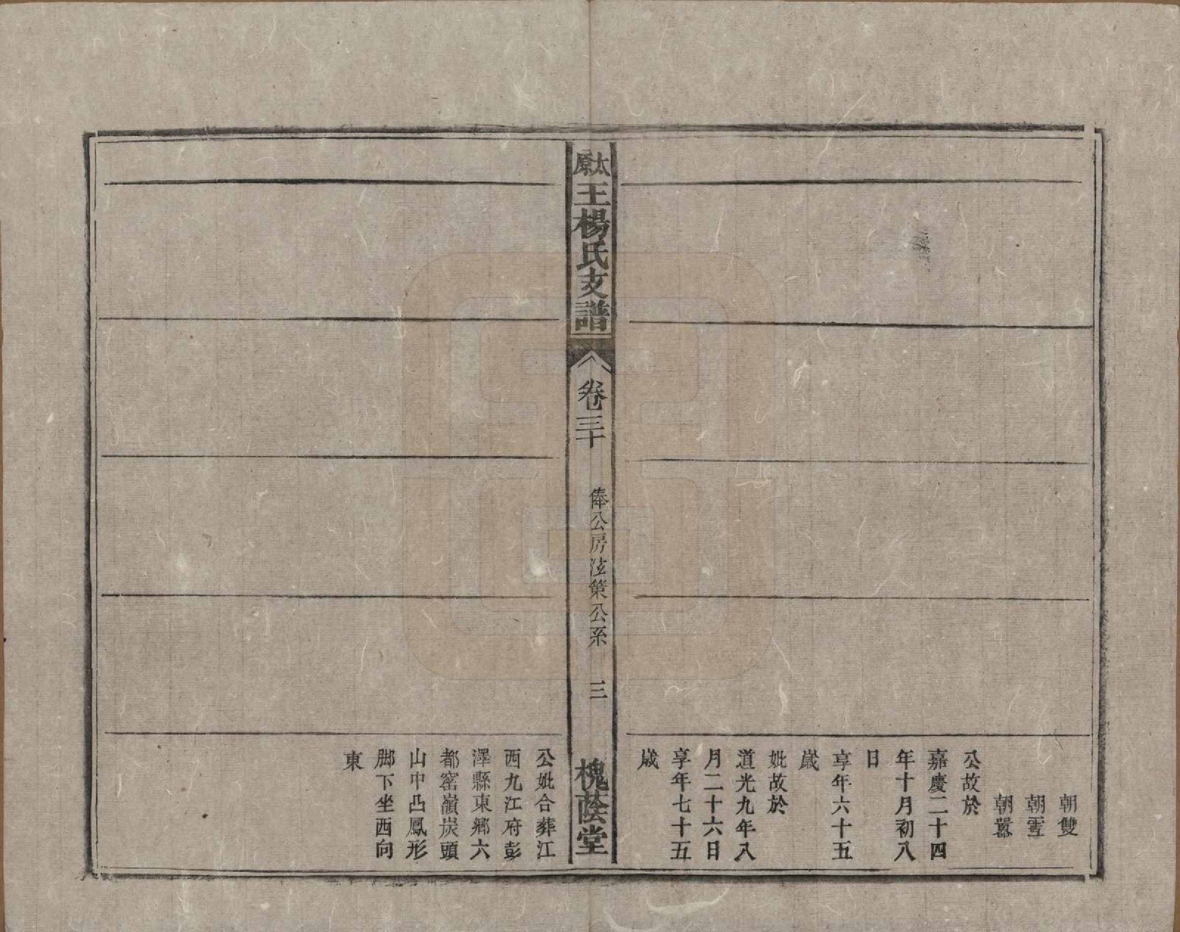 GTJP1606.王.山西太原.太原王杨氏支谱三十一卷首一卷末二卷.清光绪十八年（1892）_030.pdf_第3页