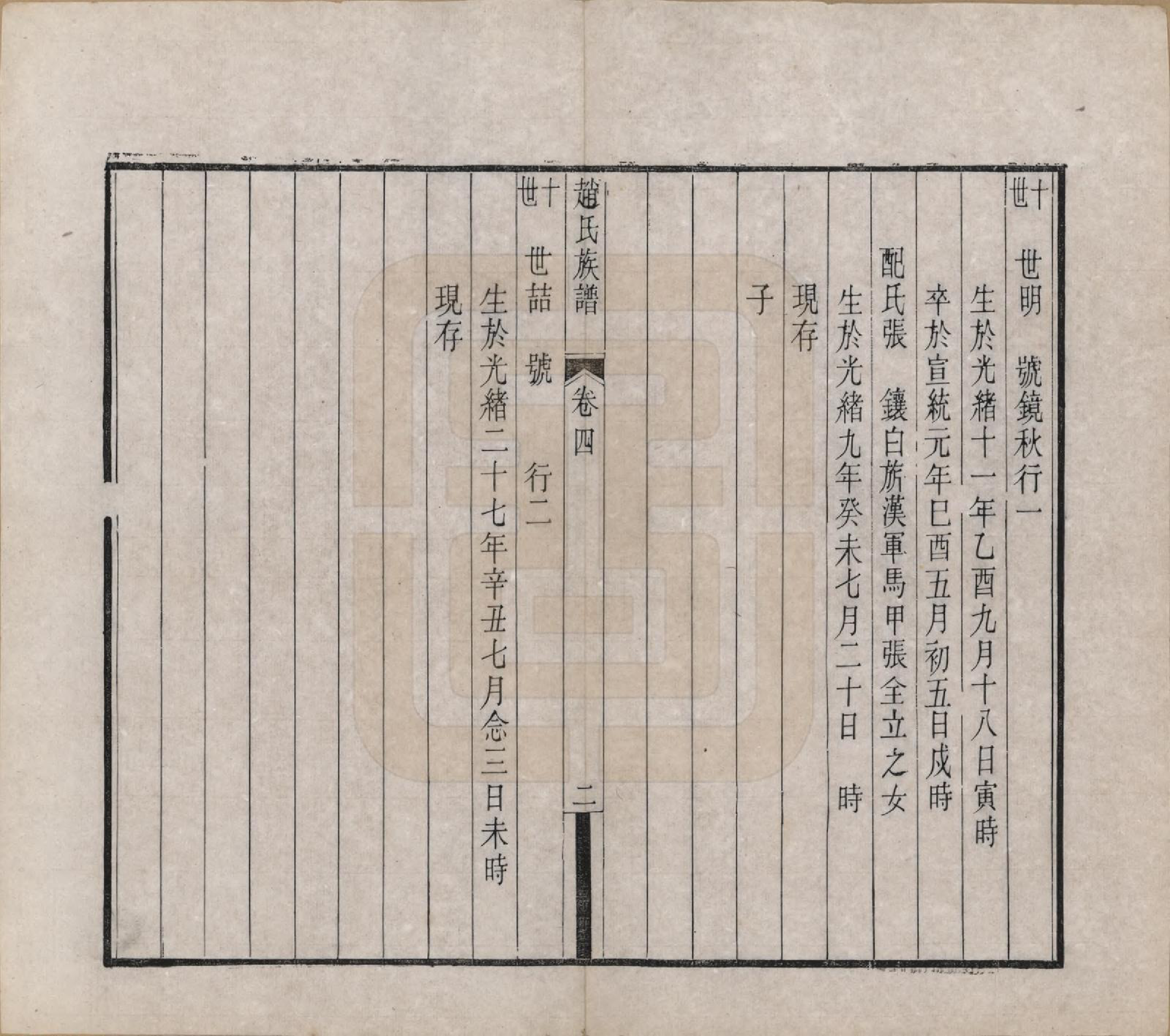 GTJP2233.赵.辽宁铁岭.赵氏族谱.清宣统2年[1910]_004.pdf_第2页