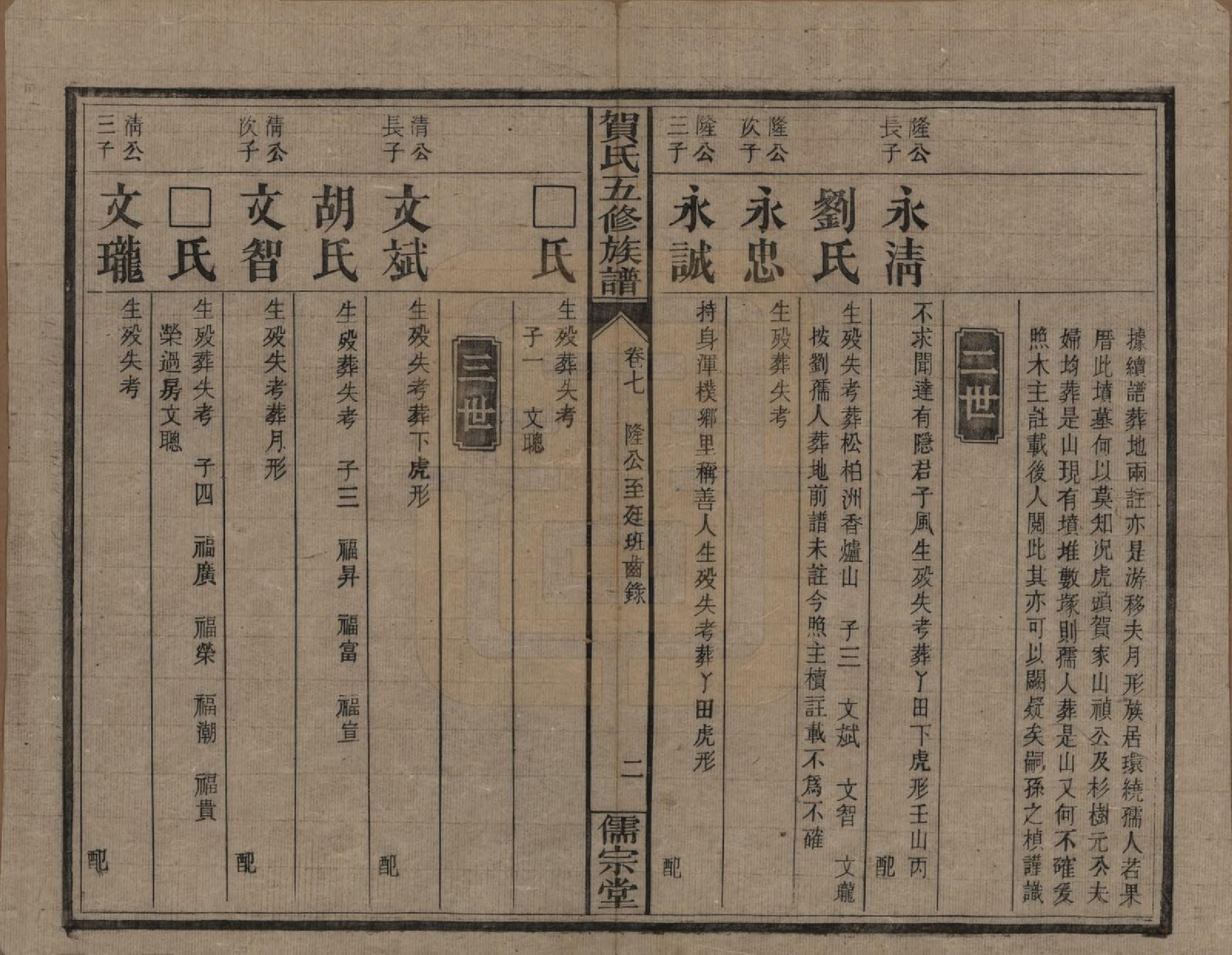 GTJP0495.贺.贺氏五修族谱.民国19年[1930]_007.pdf_第2页