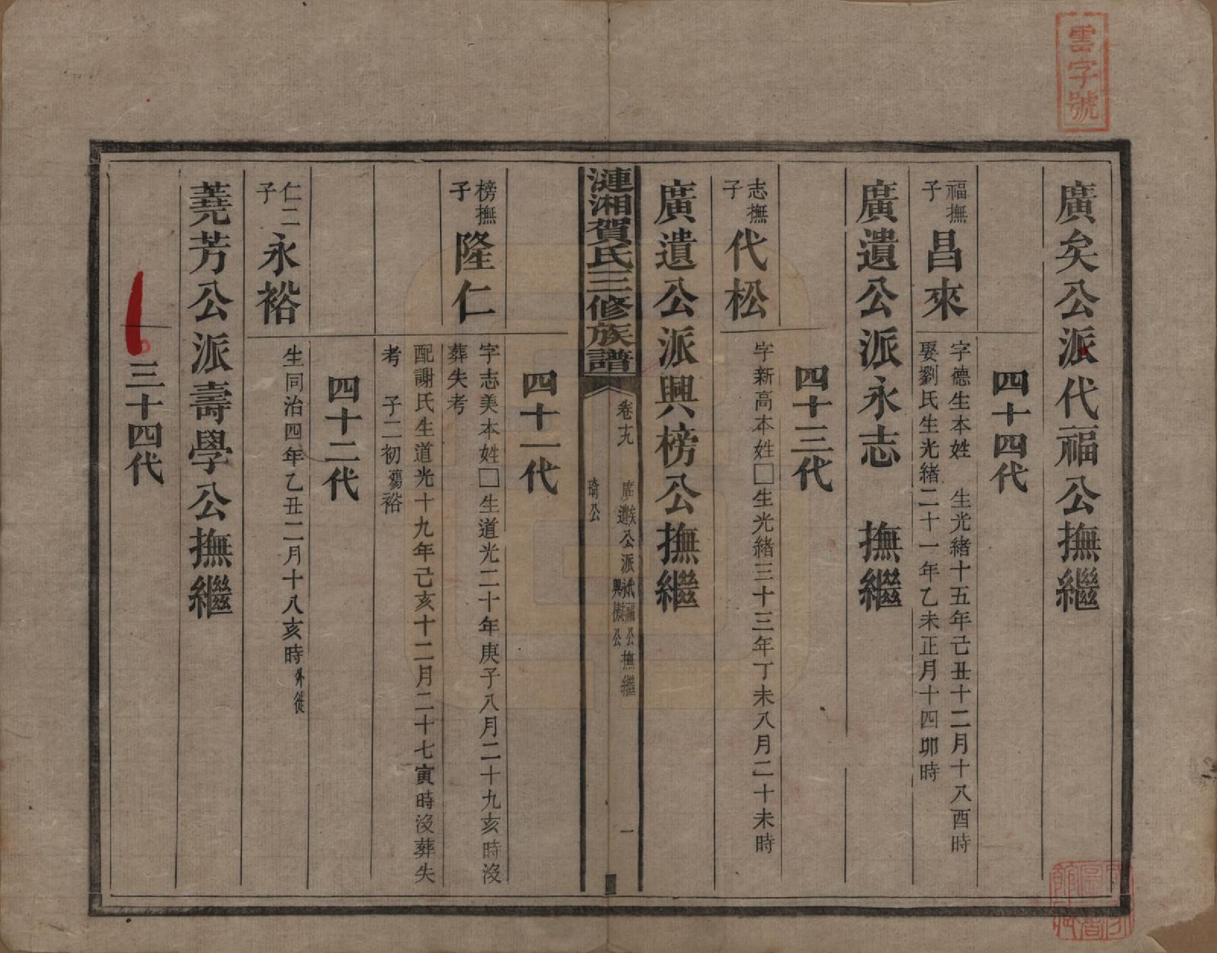 GTJP0501.贺.涟湘贺氏三修族谱.民国3年[1914]_019.pdf_第1页