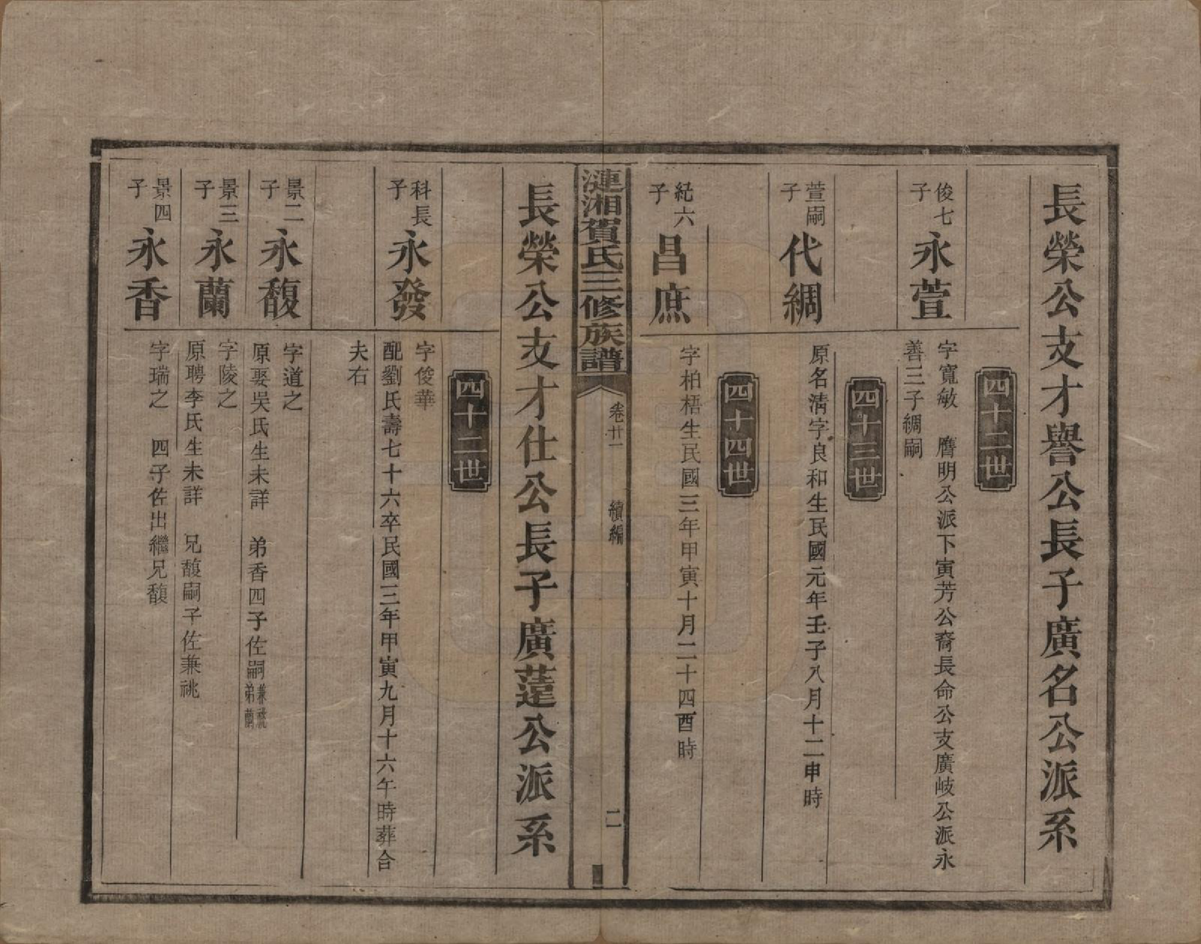 GTJP0501.贺.涟湘贺氏三修族谱.民国3年[1914]_021.pdf_第3页