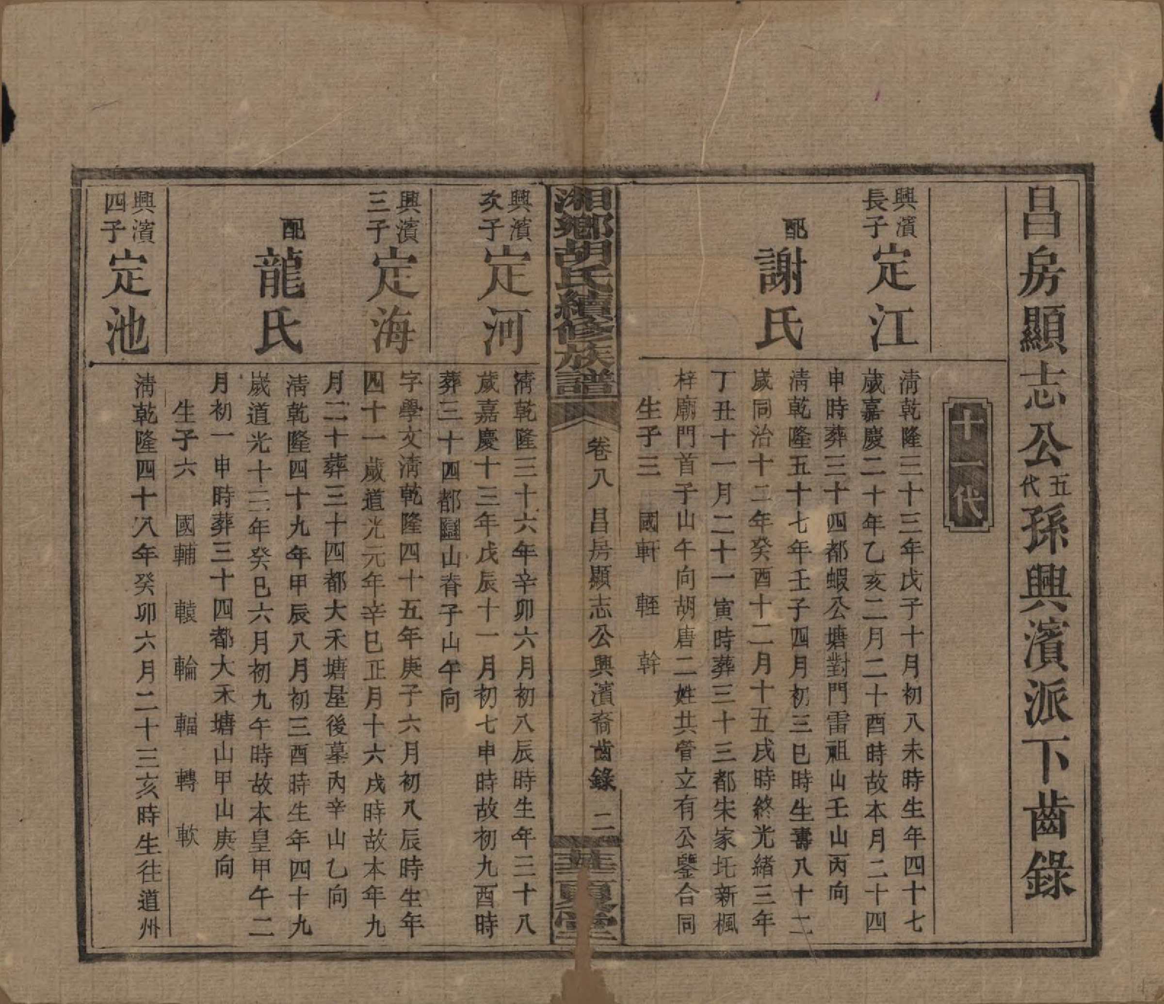 GTJP0524.胡.湘乡胡氏续修族谱九卷卷首.民国三十三年[1944]_008.pdf_第2页