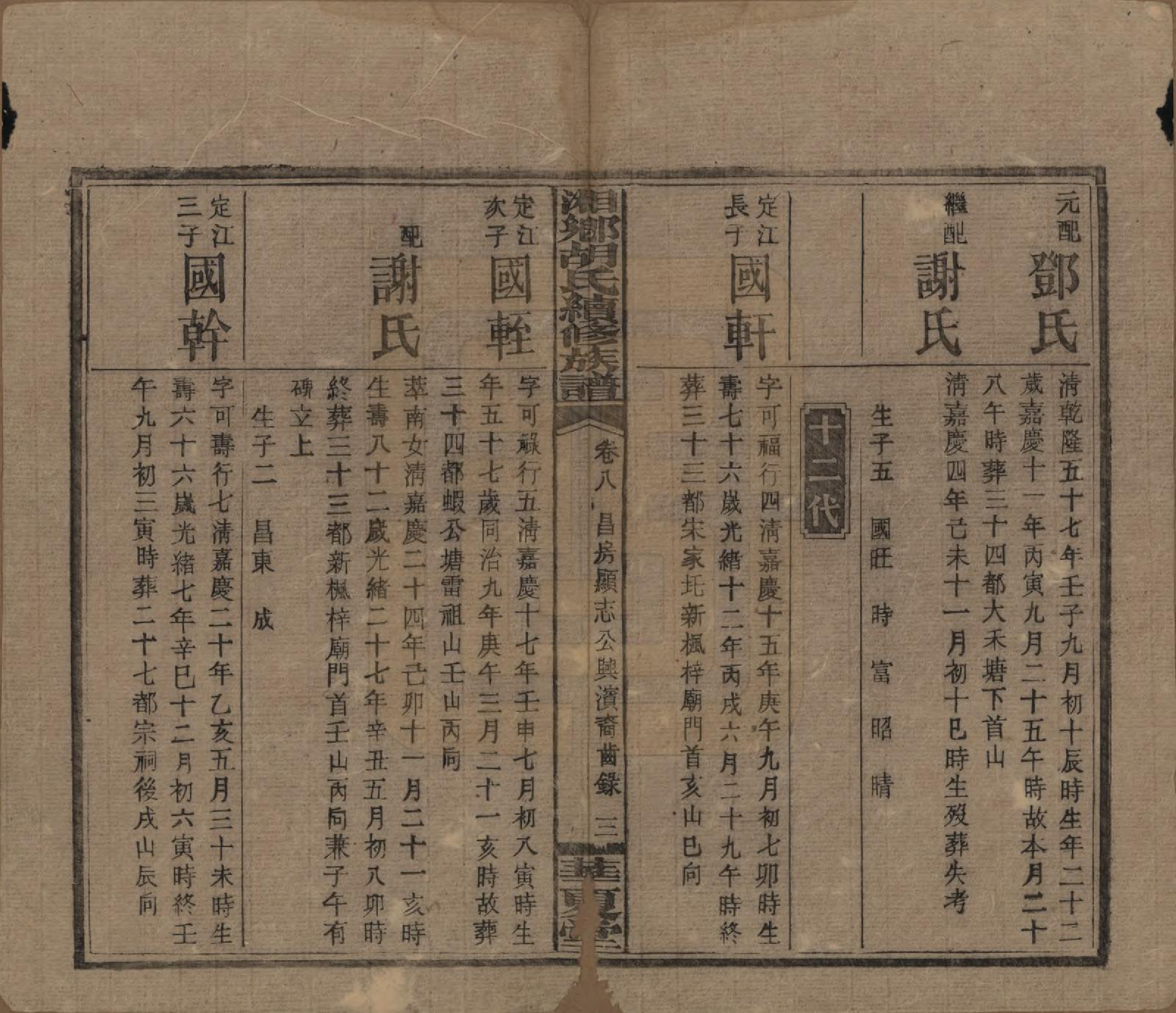 GTJP0524.胡.湘乡胡氏续修族谱九卷卷首.民国三十三年[1944]_008.pdf_第3页