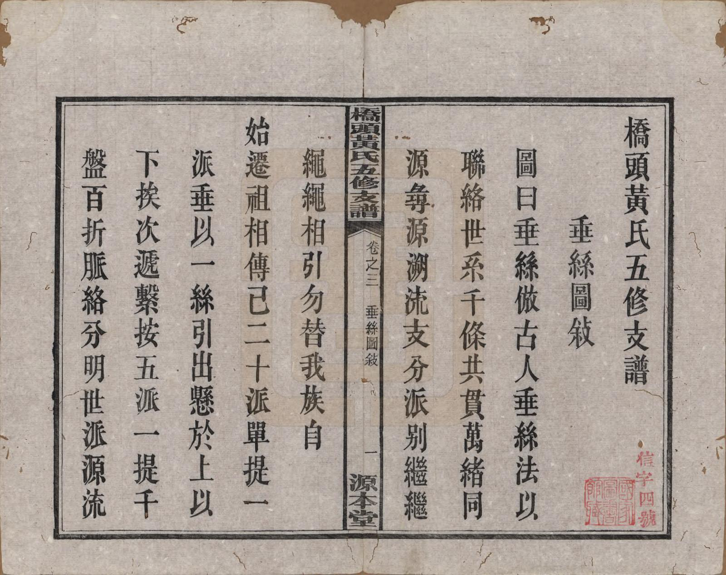 GTJP0590.黄.湘潭桥头黄氏五修支谱二十卷.民国三十年（1941）_003.pdf_第2页