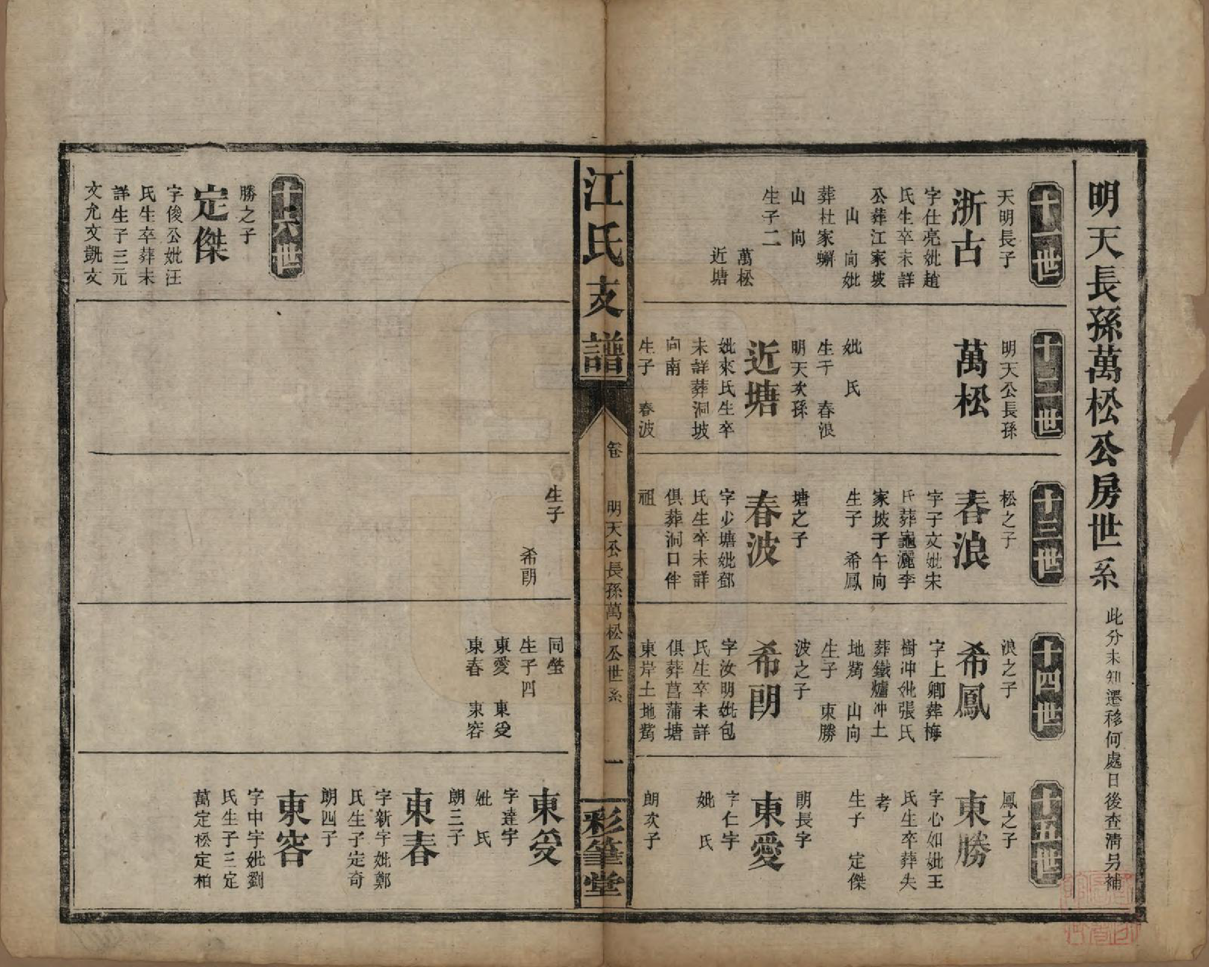 GTJP0663.江.江氏支谱.民国22年[1933]_008.pdf_第1页