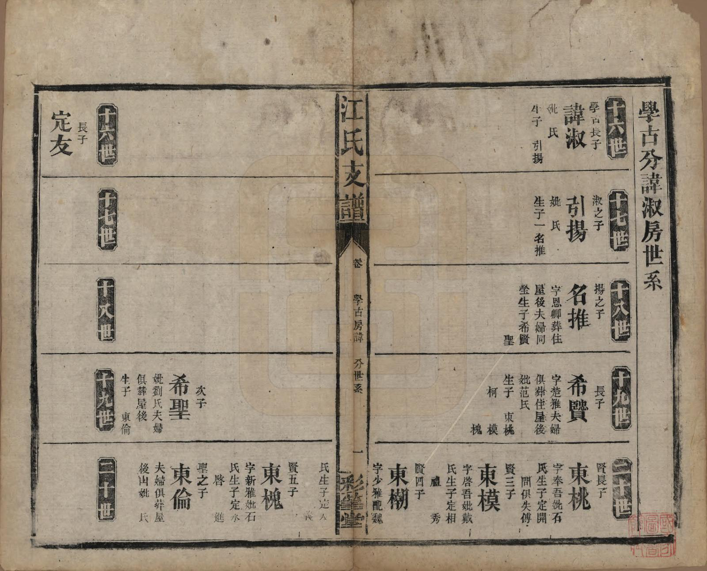 GTJP0663.江.江氏支谱.民国22年[1933]_017.pdf_第1页