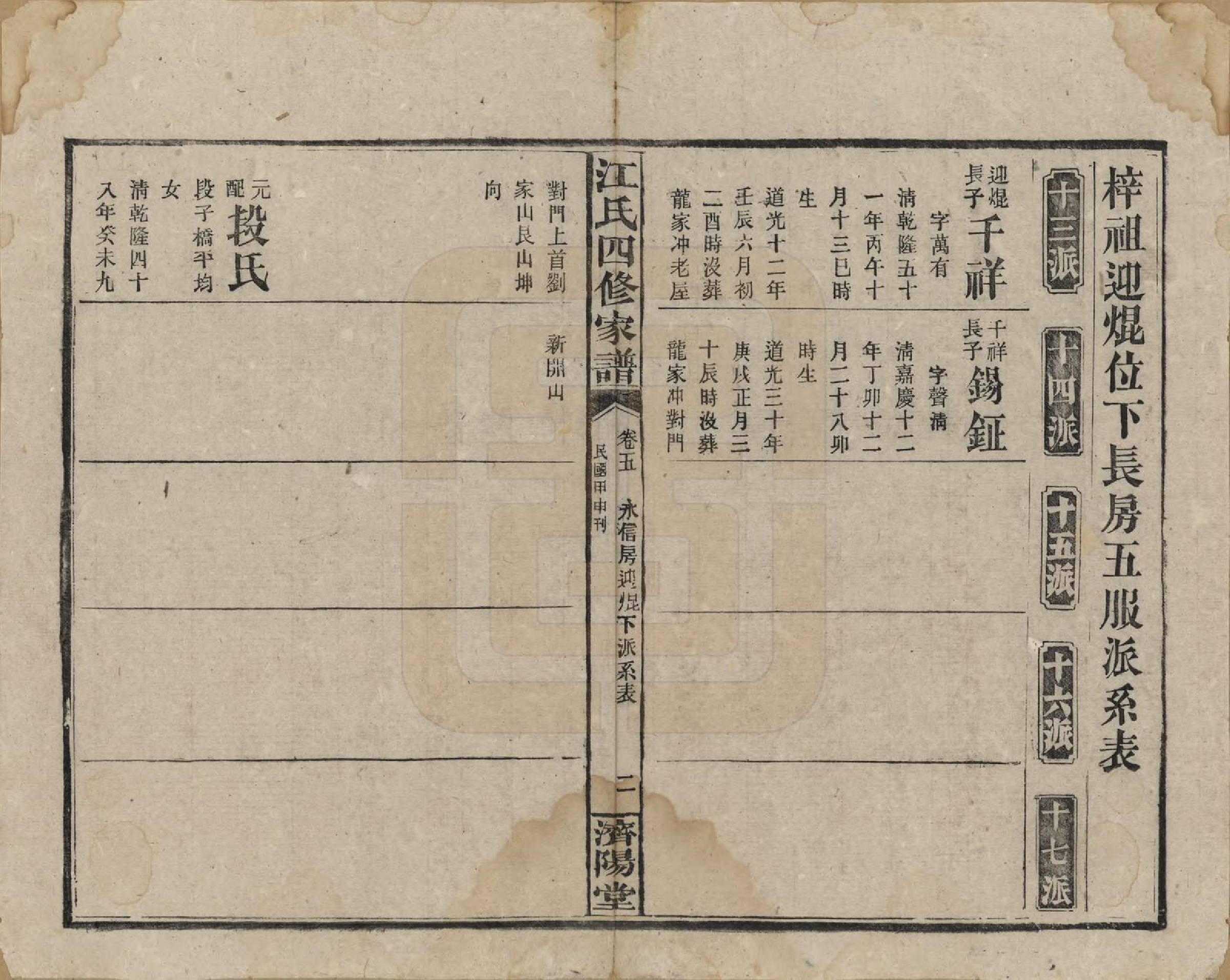 GTJP0667.江.资阳江氏四修族谱.民国33年[1944]_005.pdf_第2页