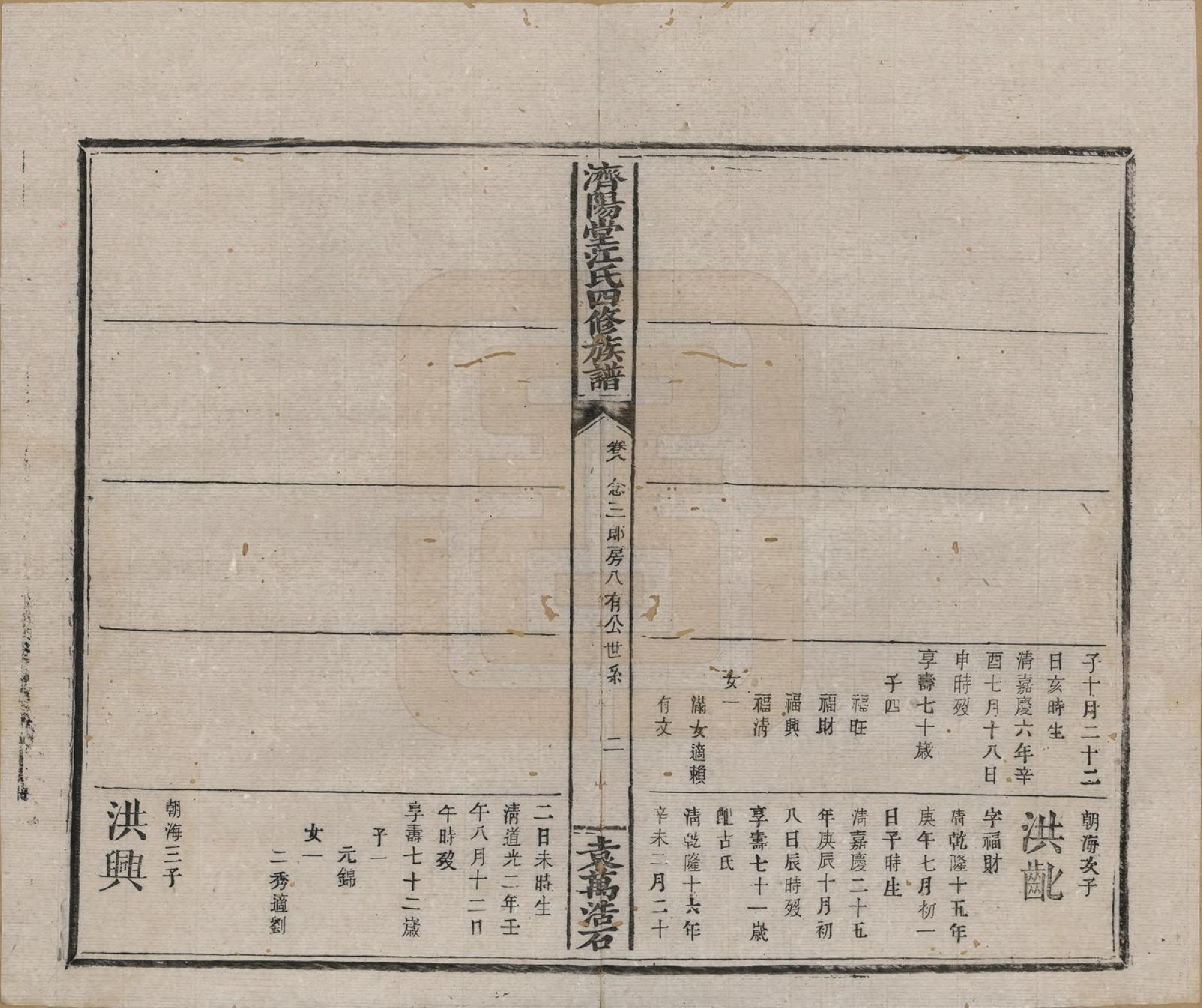 GTJP0681.江.济阳堂江氏四修族谱.清宣统元年[1909]_008.pdf_第2页