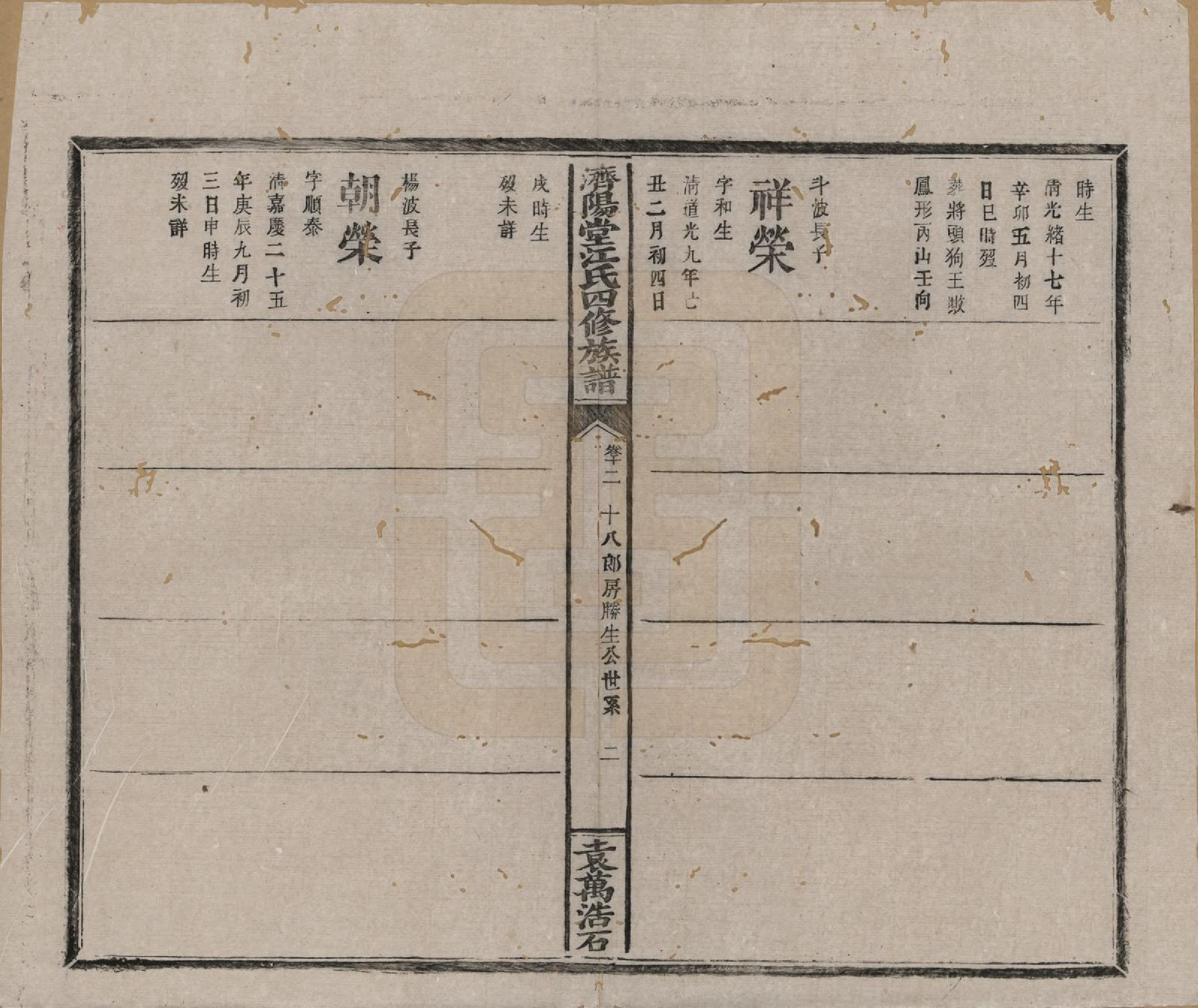 GTJP0681.江.济阳堂江氏四修族谱.清宣统元年[1909]_012.pdf_第2页