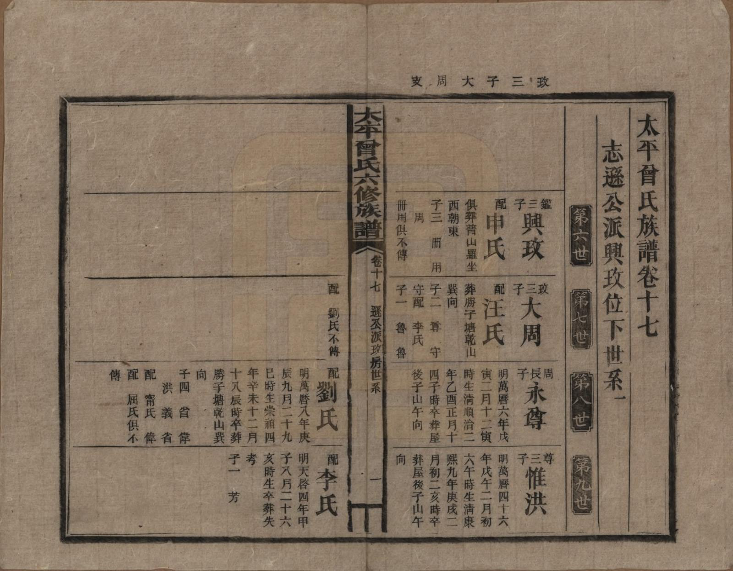 GTJP0073.曾.太平曾氏六修族谱.民国13年[1924]_017.pdf_第1页