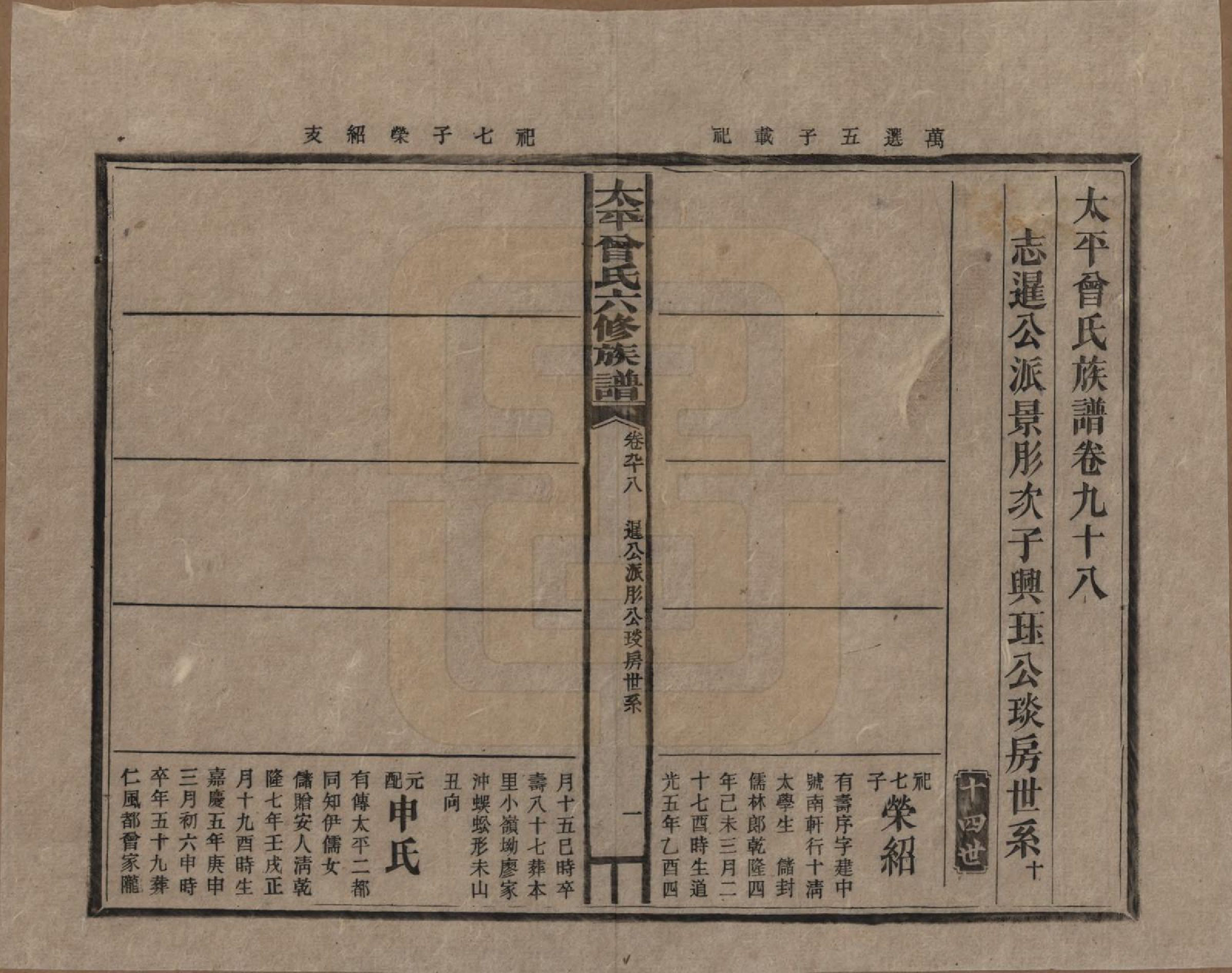 GTJP0073.曾.太平曾氏六修族谱.民国13年[1924]_098.pdf_第1页