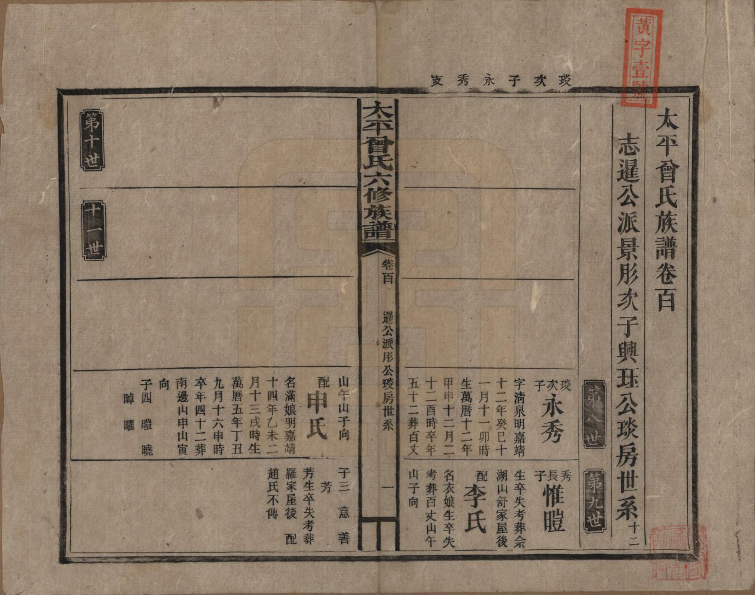 GTJP0073.曾.太平曾氏六修族谱.民国13年[1924]_100.pdf_第1页