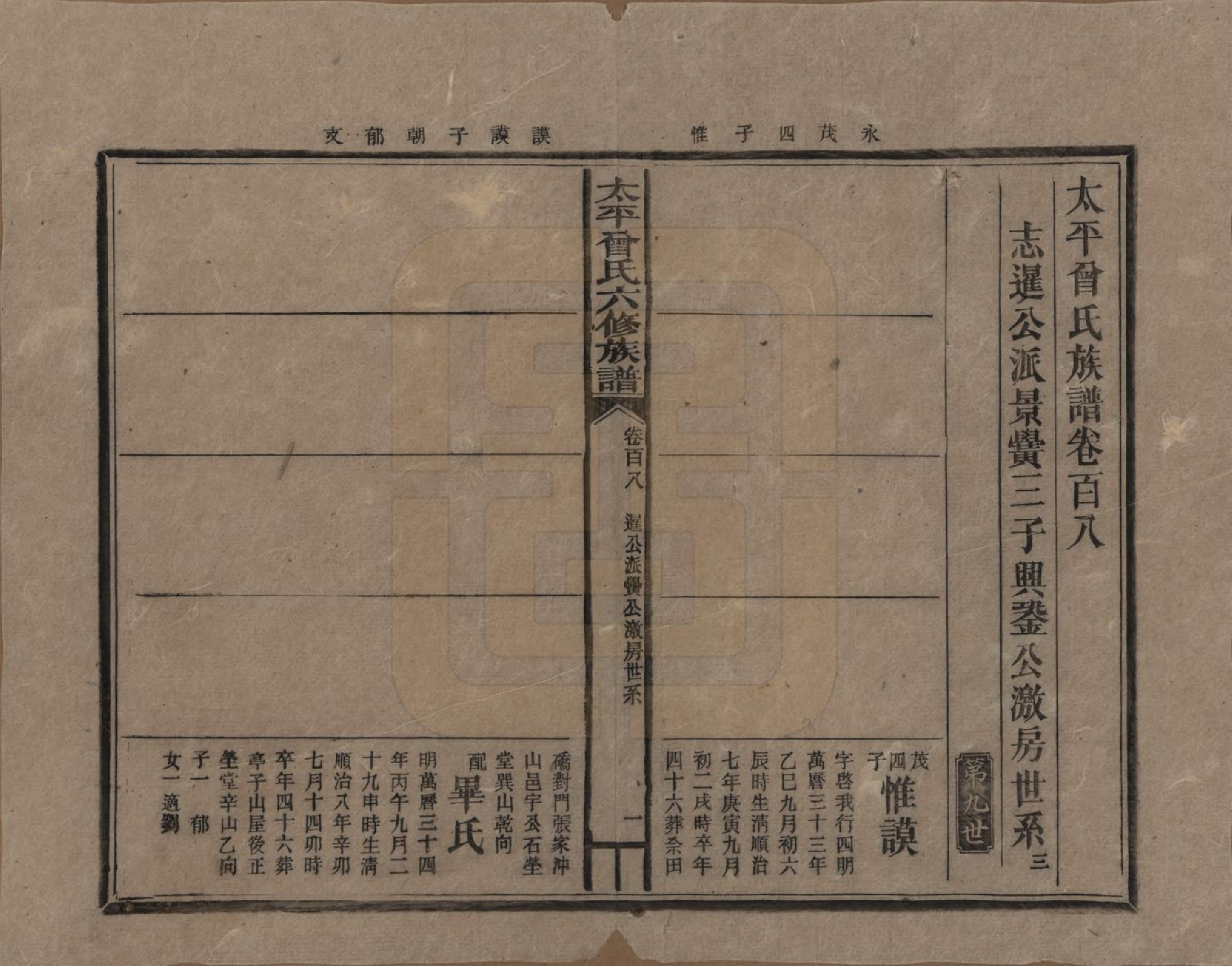 GTJP0073.曾.太平曾氏六修族谱.民国13年[1924]_108.pdf_第1页