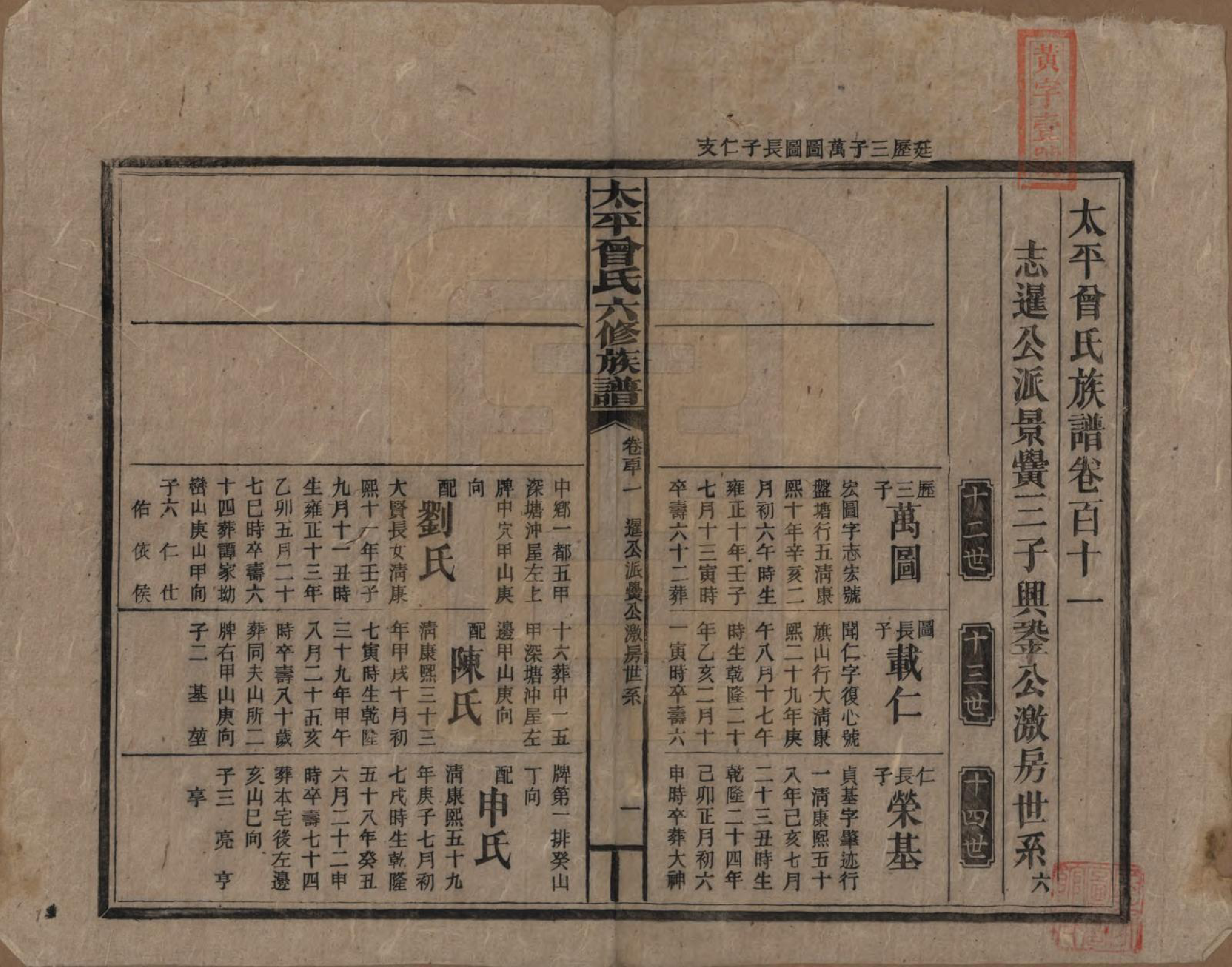 GTJP0073.曾.太平曾氏六修族谱.民国13年[1924]_111.pdf_第1页