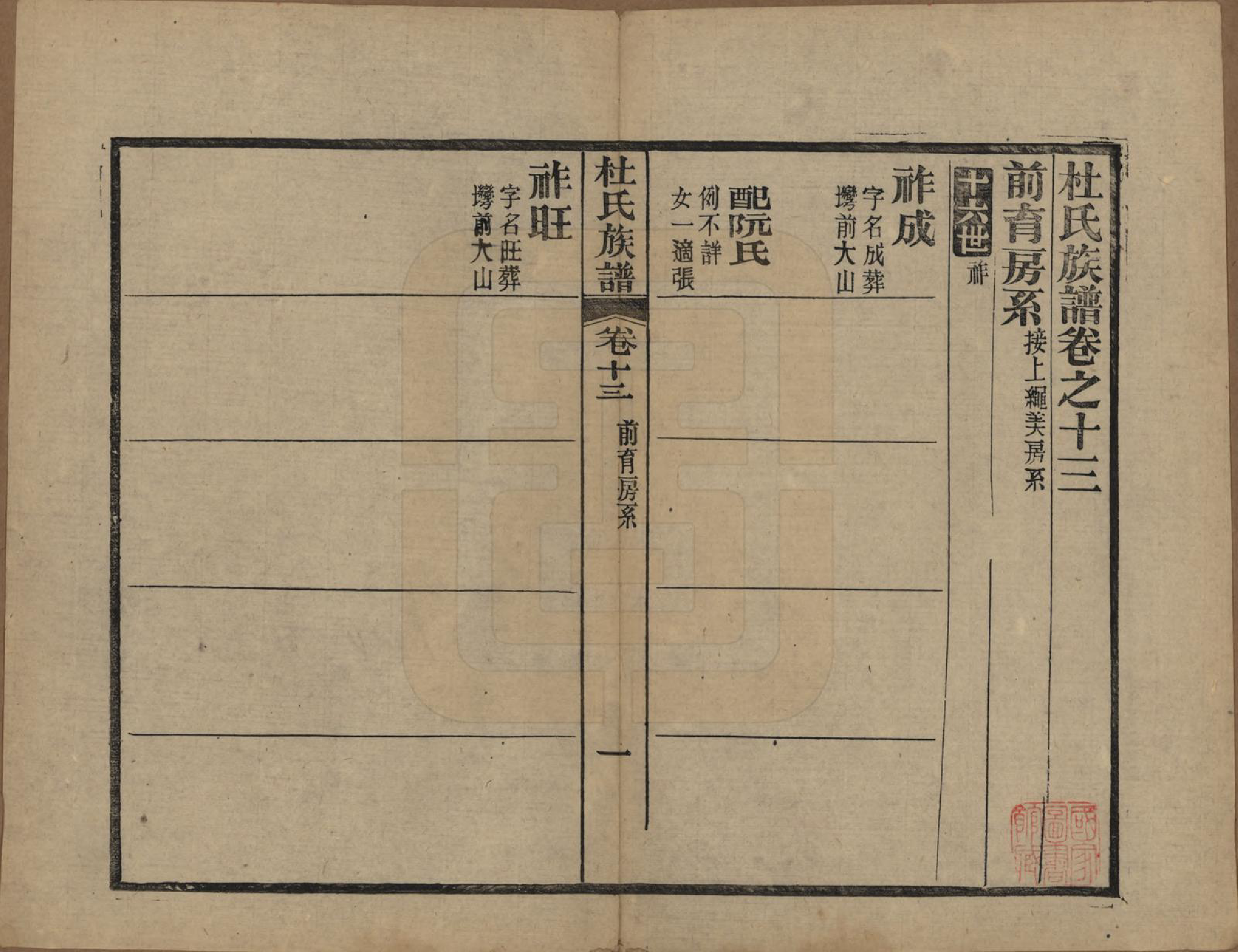 GTJP0310.杜.黄冈杜氏族谱二十六卷卷首四卷.民国三十七年[1948]_013.pdf_第1页