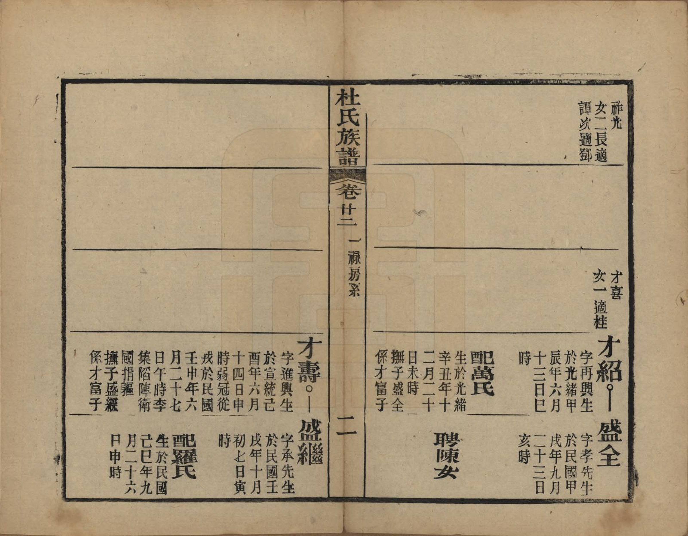 GTJP0310.杜.黄冈杜氏族谱二十六卷卷首四卷.民国三十七年[1948]_022.pdf_第2页