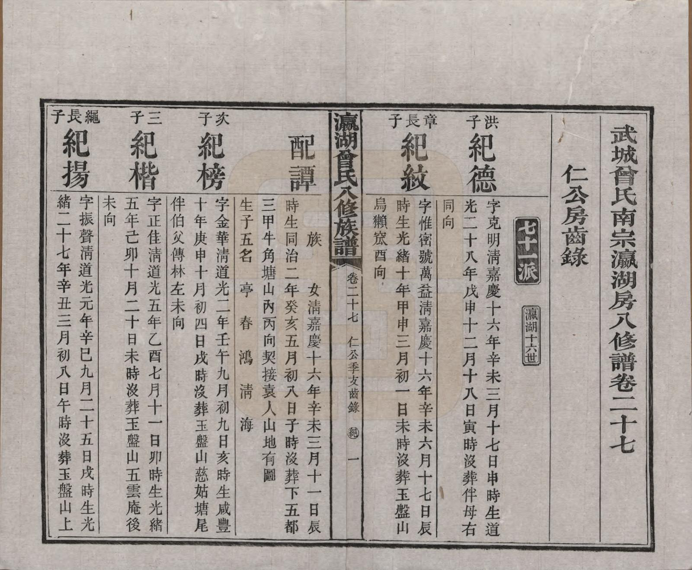 GTJP0076.曾.湖南.瀛湖曾氏八修族谱.民国20年[1931]_027.pdf_第1页