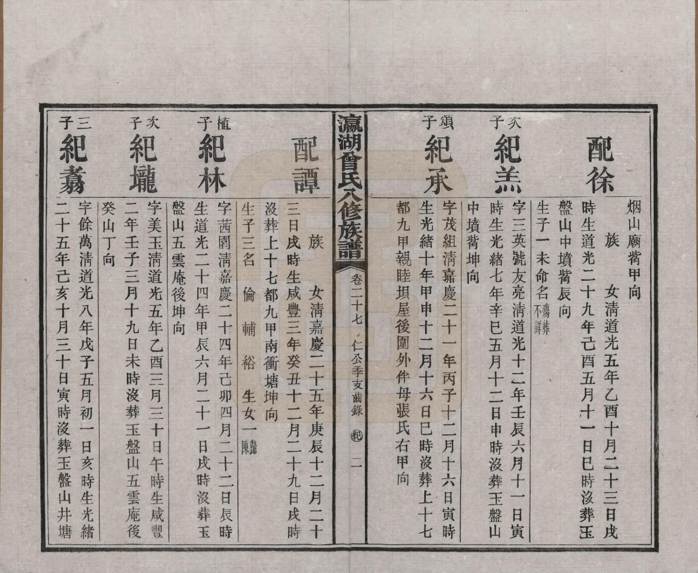 GTJP0076.曾.湖南.瀛湖曾氏八修族谱.民国20年[1931]_027.pdf_第2页