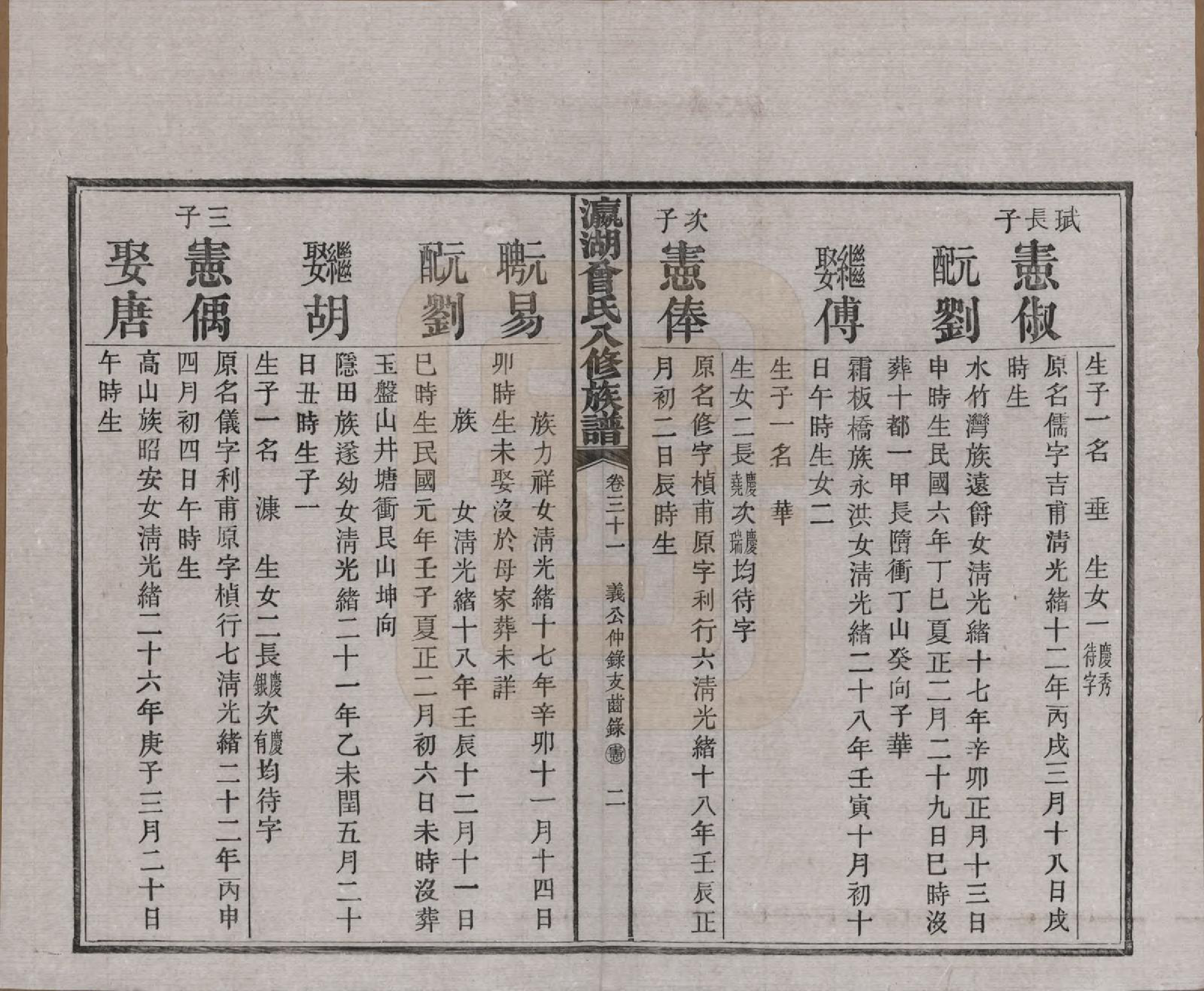 GTJP0076.曾.湖南.瀛湖曾氏八修族谱.民国20年[1931]_031.pdf_第2页