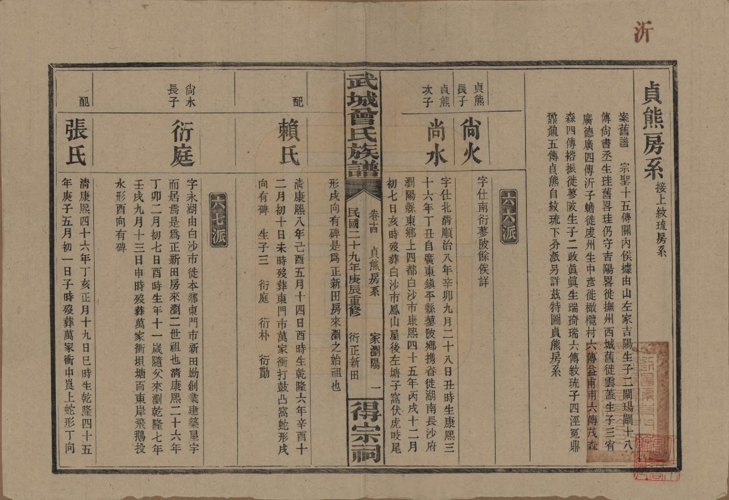 GTJP0078.曾.湖南浏阳.武陵曾氏族谱.民国29年[1940]_014.pdf_第1页