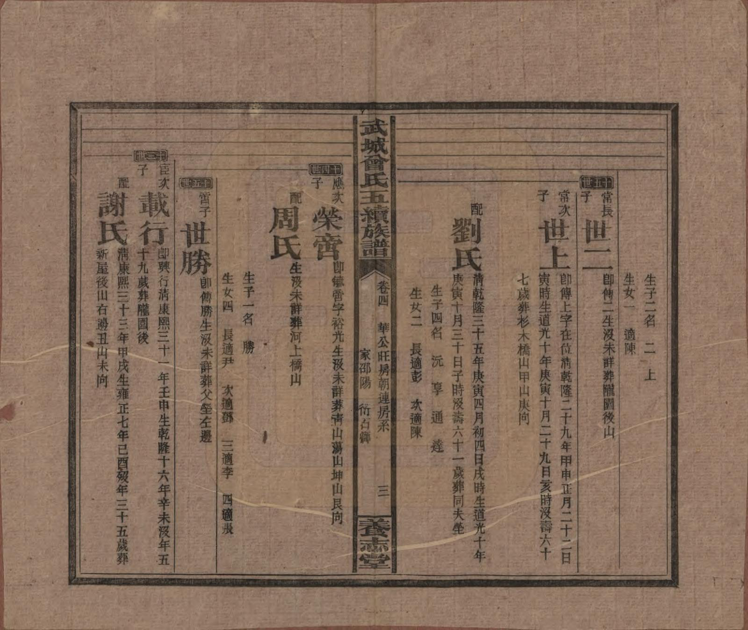 GTJP0079.曾.湖南邵阳.武城曾氏五续族谱.民国32年[1943]_004.pdf_第3页