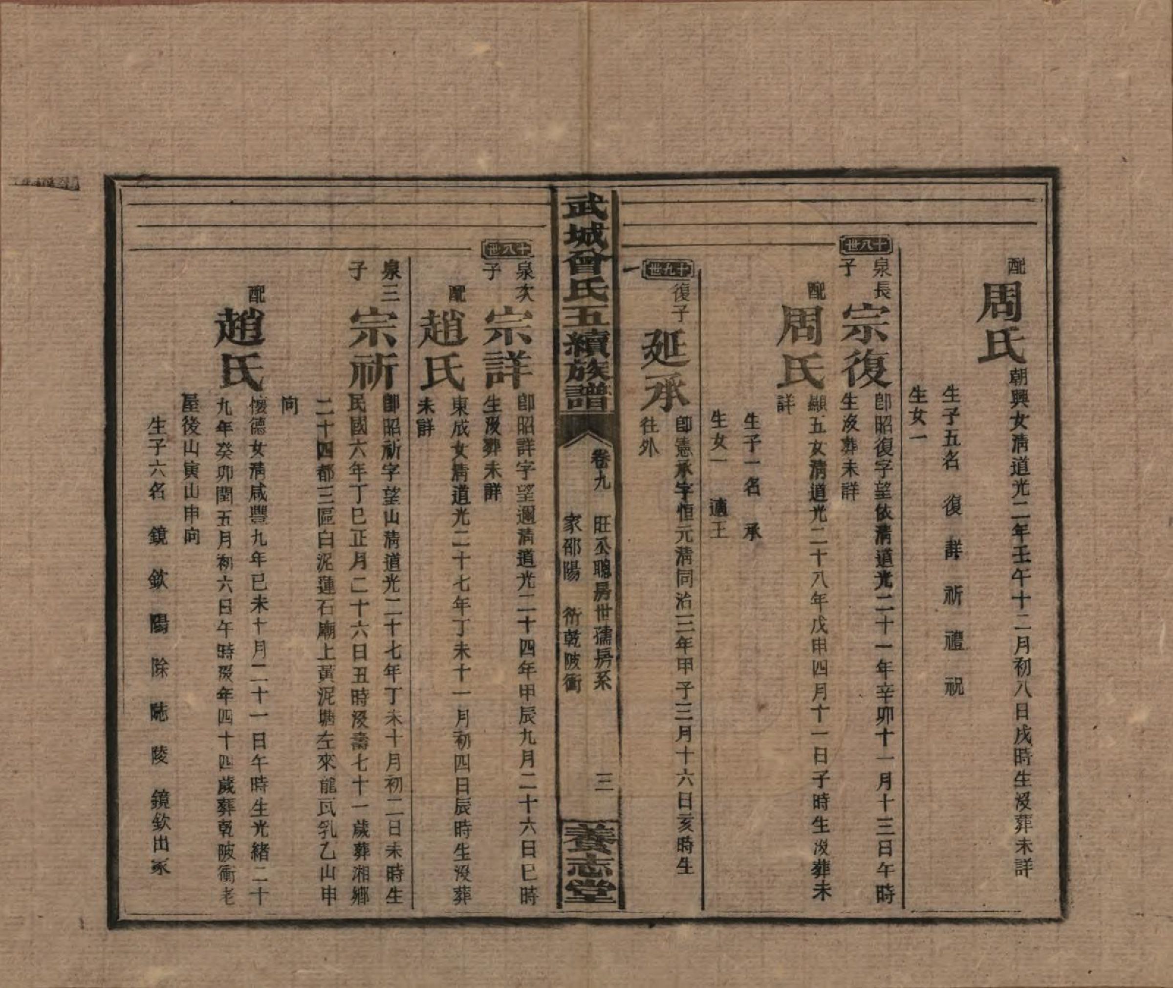 GTJP0079.曾.湖南邵阳.武城曾氏五续族谱.民国32年[1943]_009.pdf_第3页