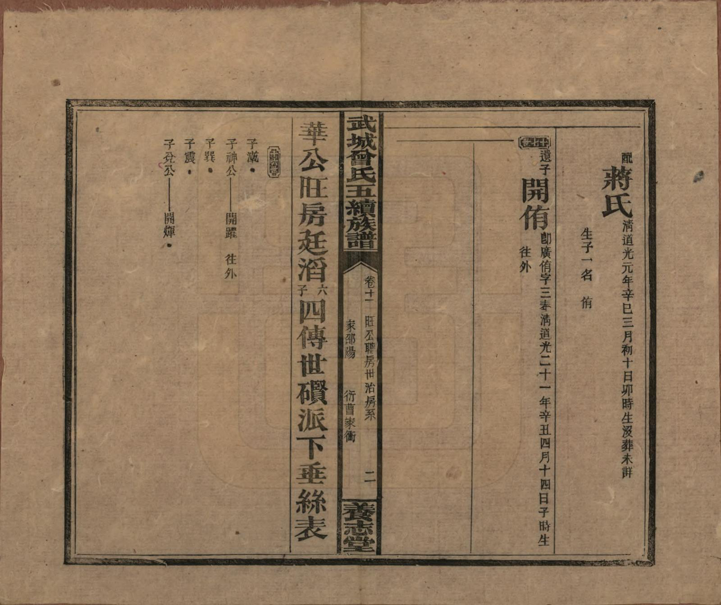 GTJP0079.曾.湖南邵阳.武城曾氏五续族谱.民国32年[1943]_011.pdf_第2页