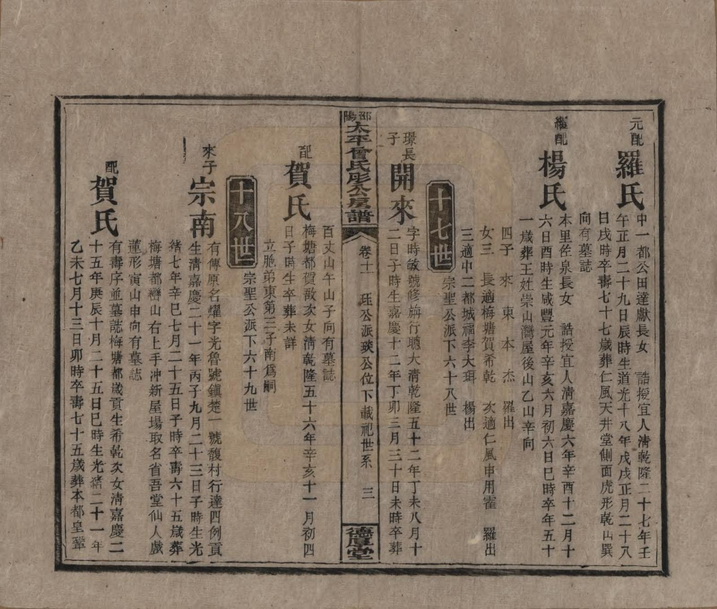 GTJP0083.曾.湖南邵阳.邵阳太平曾氏肜公房谱.民国6年(1917)_011.pdf_第3页