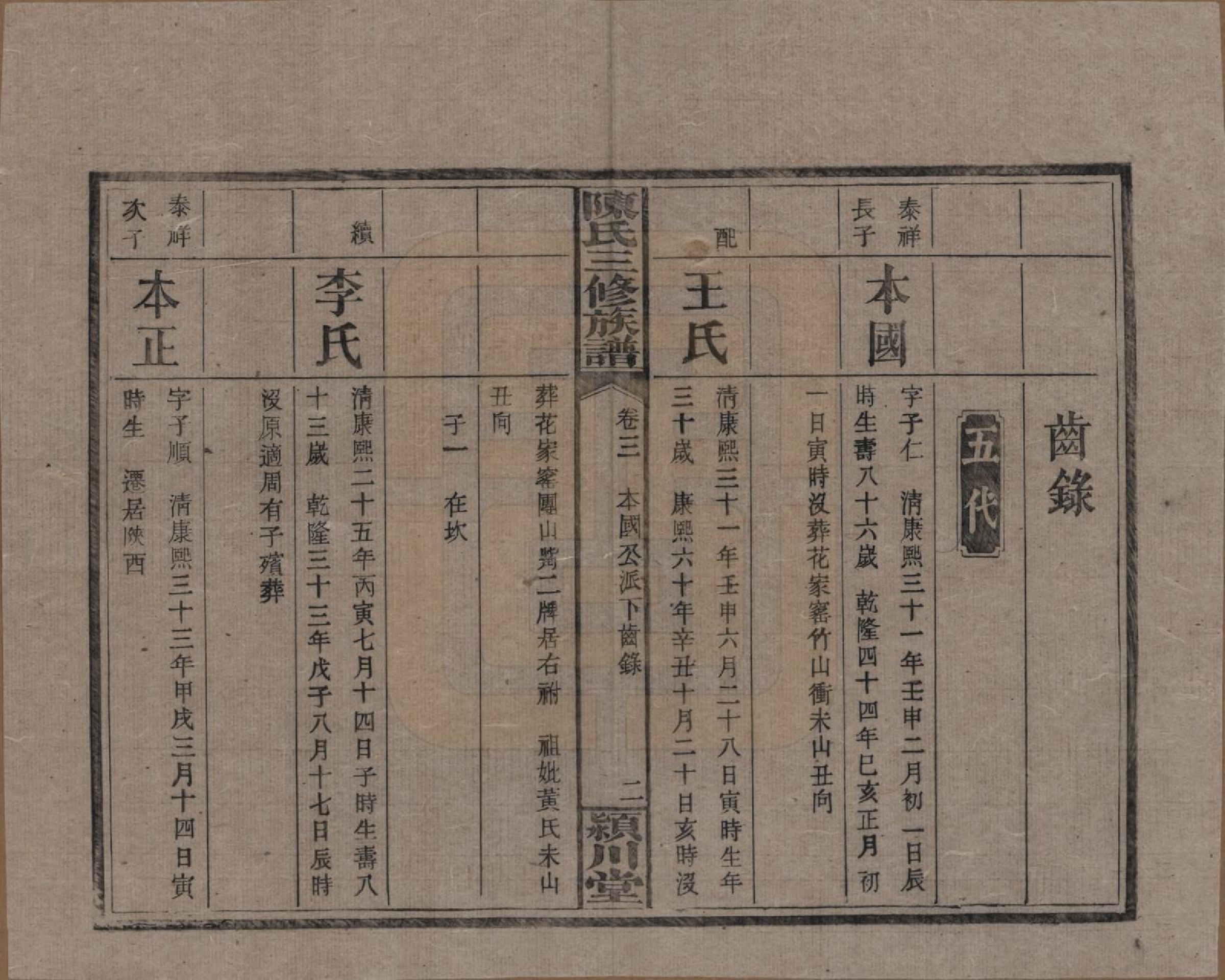 GTJP0105.陈.湖南湘潭.上湘陈氏三修族谱.民国19年(1930)_003.pdf_第2页