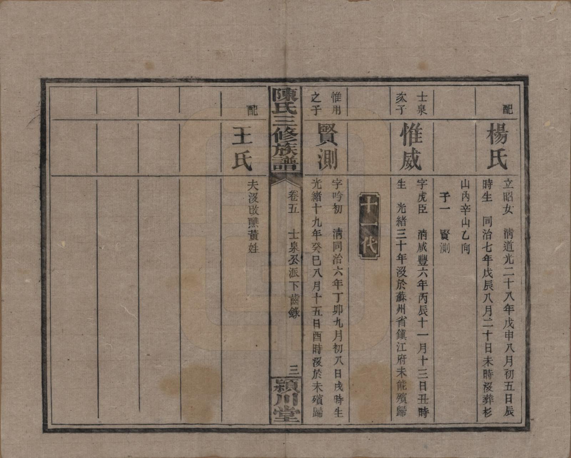 GTJP0105.陈.湖南湘潭.上湘陈氏三修族谱.民国19年(1930)_005.pdf_第3页