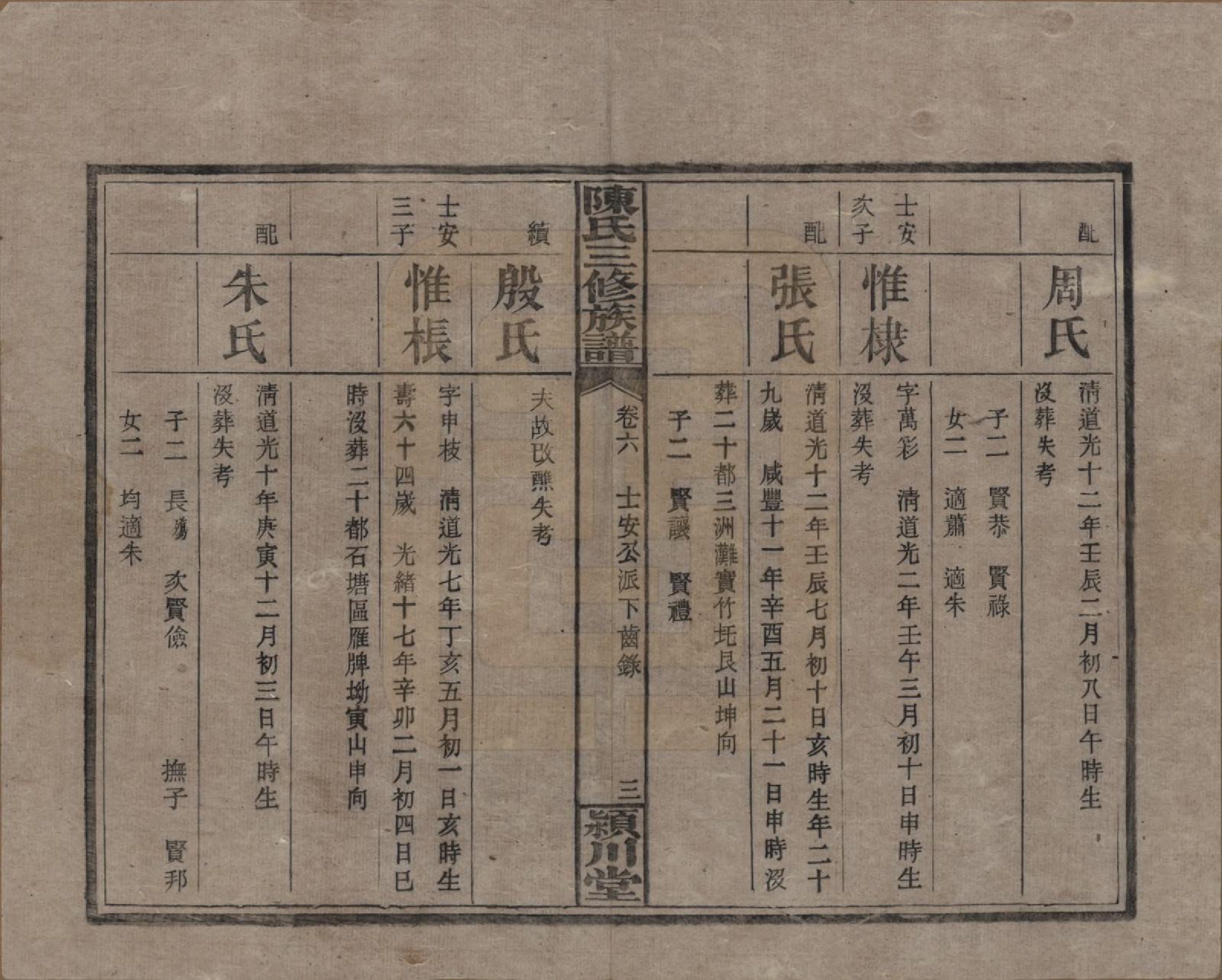 GTJP0105.陈.湖南湘潭.上湘陈氏三修族谱.民国19年(1930)_006.pdf_第3页