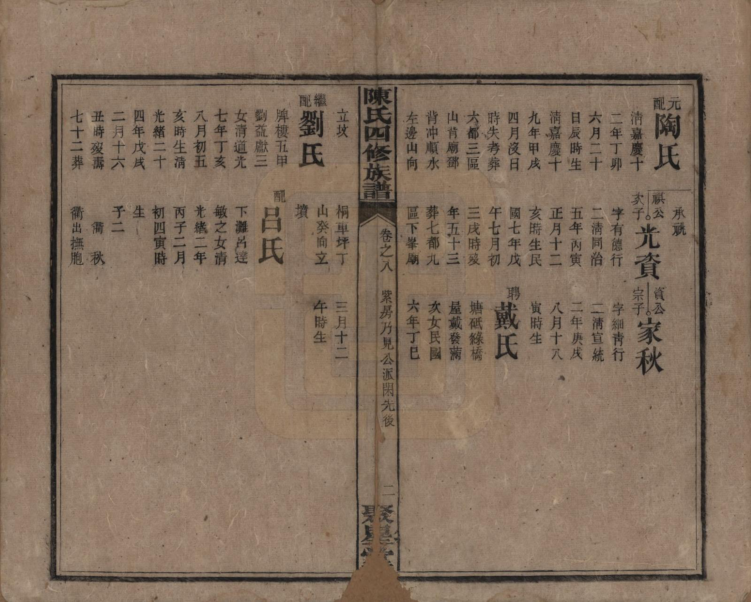 GTJP0106.陈.湖南衡州.衡西陈氏四修族谱.民国20年[1931]_008.pdf_第2页