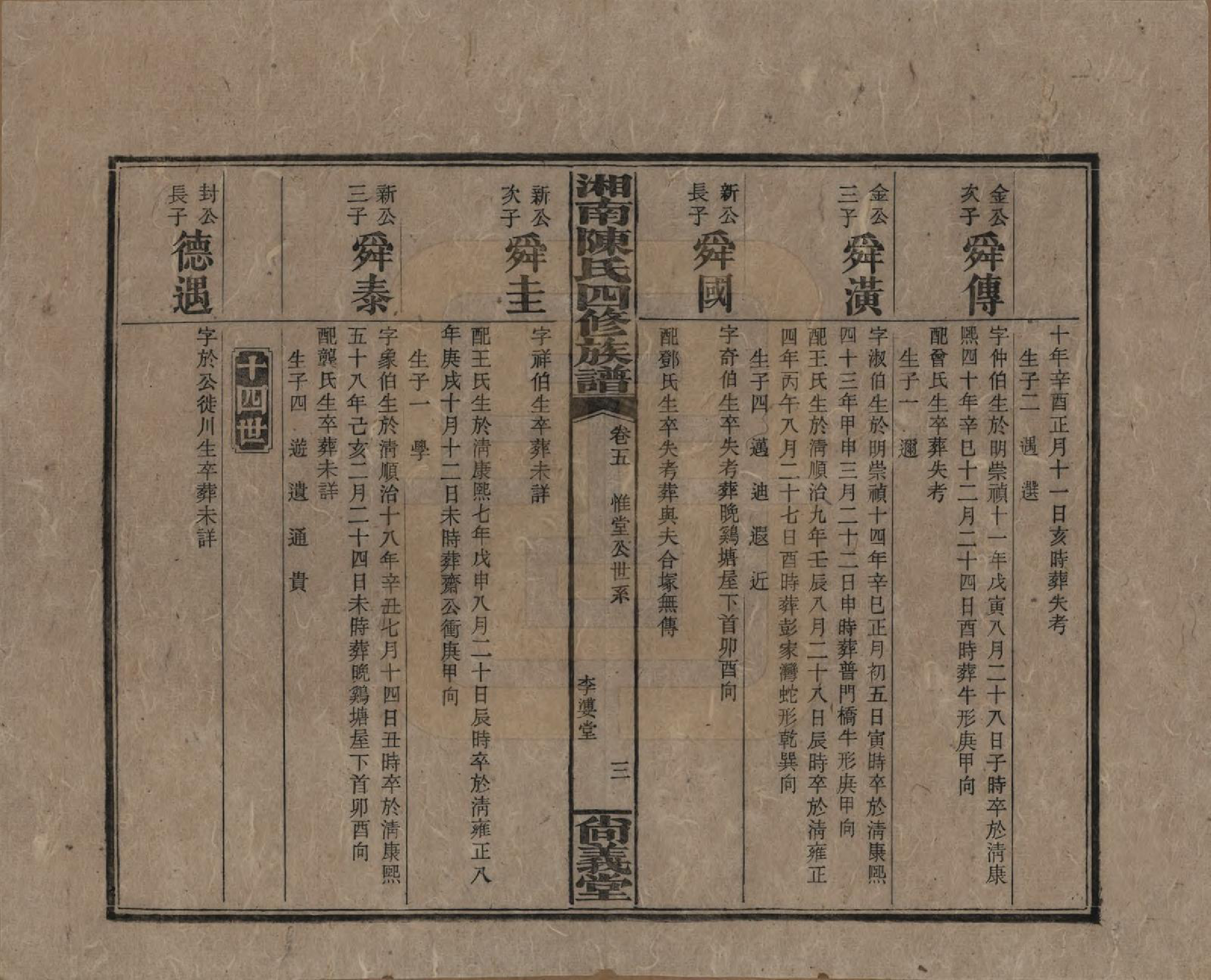 GTJP0107.陈.湖南湘乡.湘南陈氏四修族谱.民国21年[1932]_005.pdf_第3页