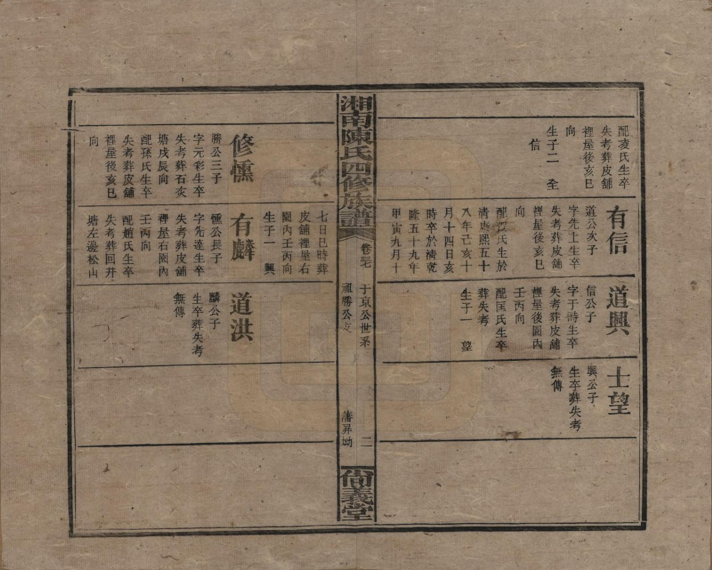 GTJP0107.陈.湖南湘乡.湘南陈氏四修族谱.民国21年[1932]_037.pdf_第2页