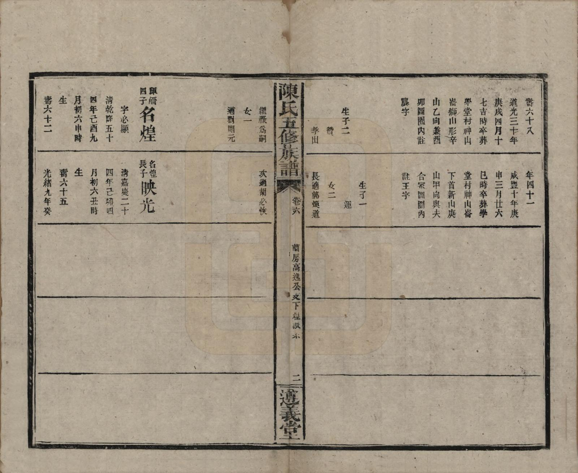 GTJP0110.陈.湖南益阳.益阳义门陈氏五修族谱.民国26年[1937]_006.pdf_第2页