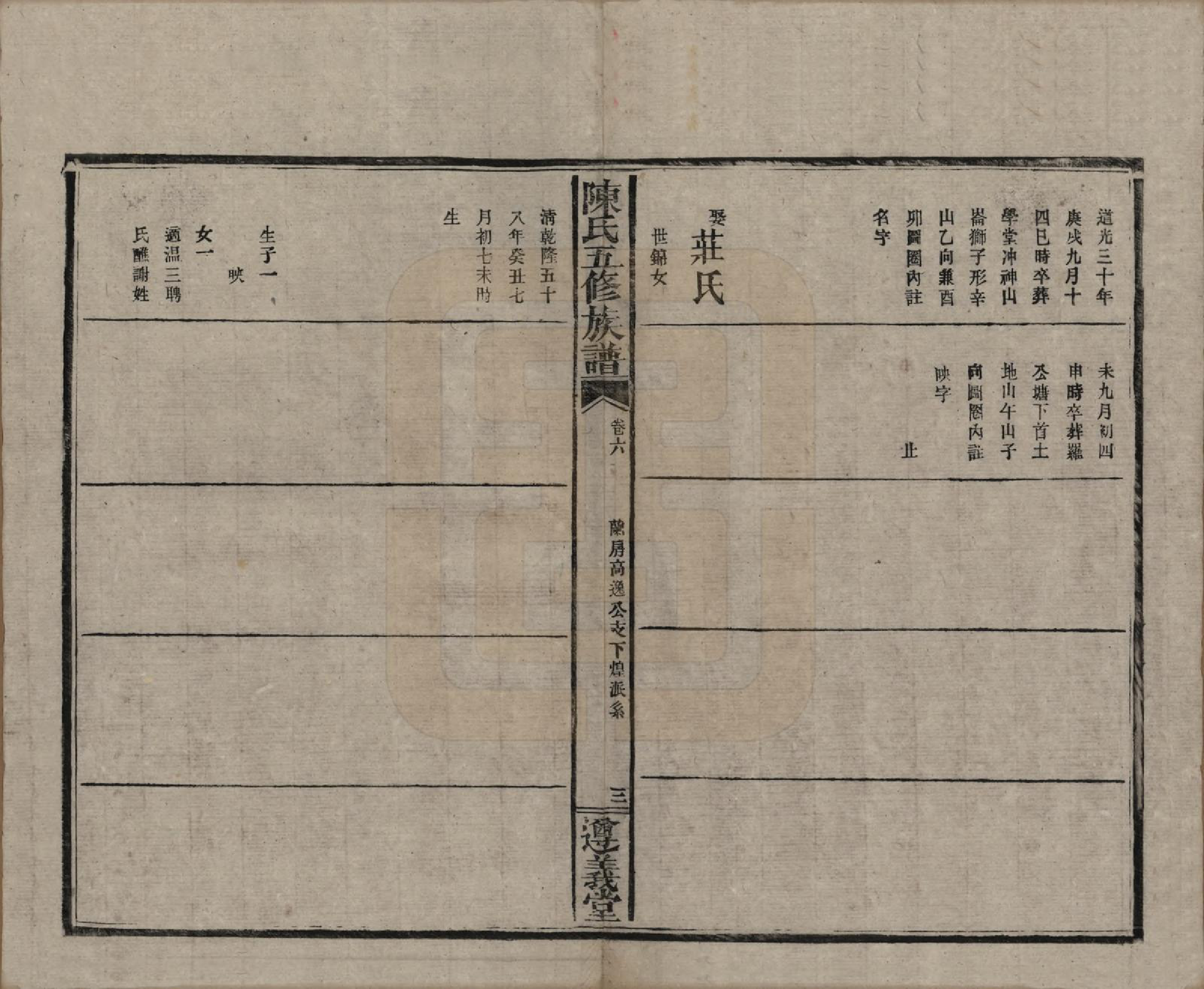 GTJP0110.陈.湖南益阳.益阳义门陈氏五修族谱.民国26年[1937]_006.pdf_第3页