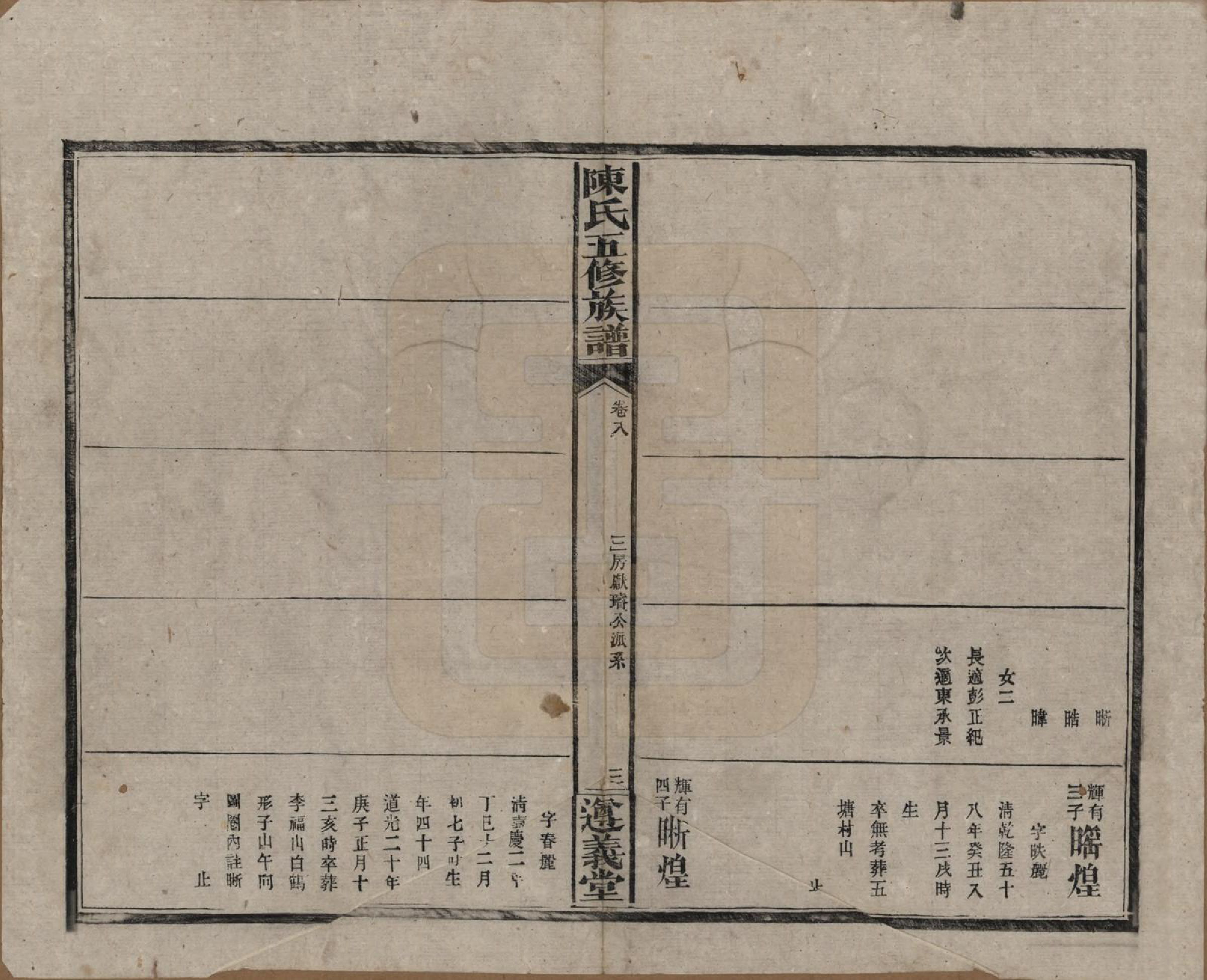 GTJP0110.陈.湖南益阳.益阳义门陈氏五修族谱.民国26年[1937]_008.pdf_第3页