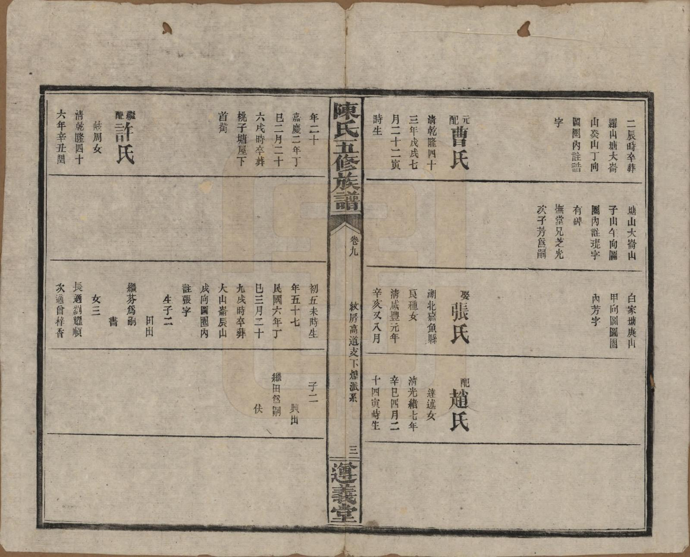 GTJP0110.陈.湖南益阳.益阳义门陈氏五修族谱.民国26年[1937]_009.pdf_第3页