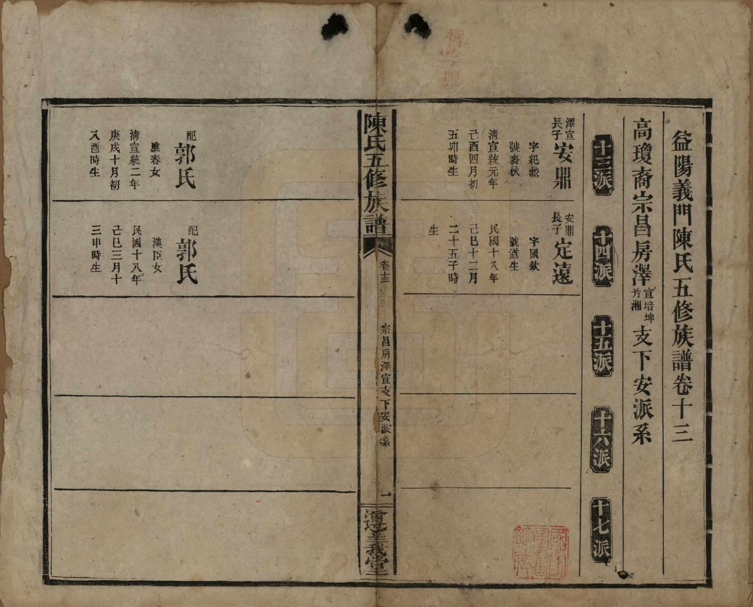 GTJP0110.陈.湖南益阳.益阳义门陈氏五修族谱.民国26年[1937]_013.pdf_第1页