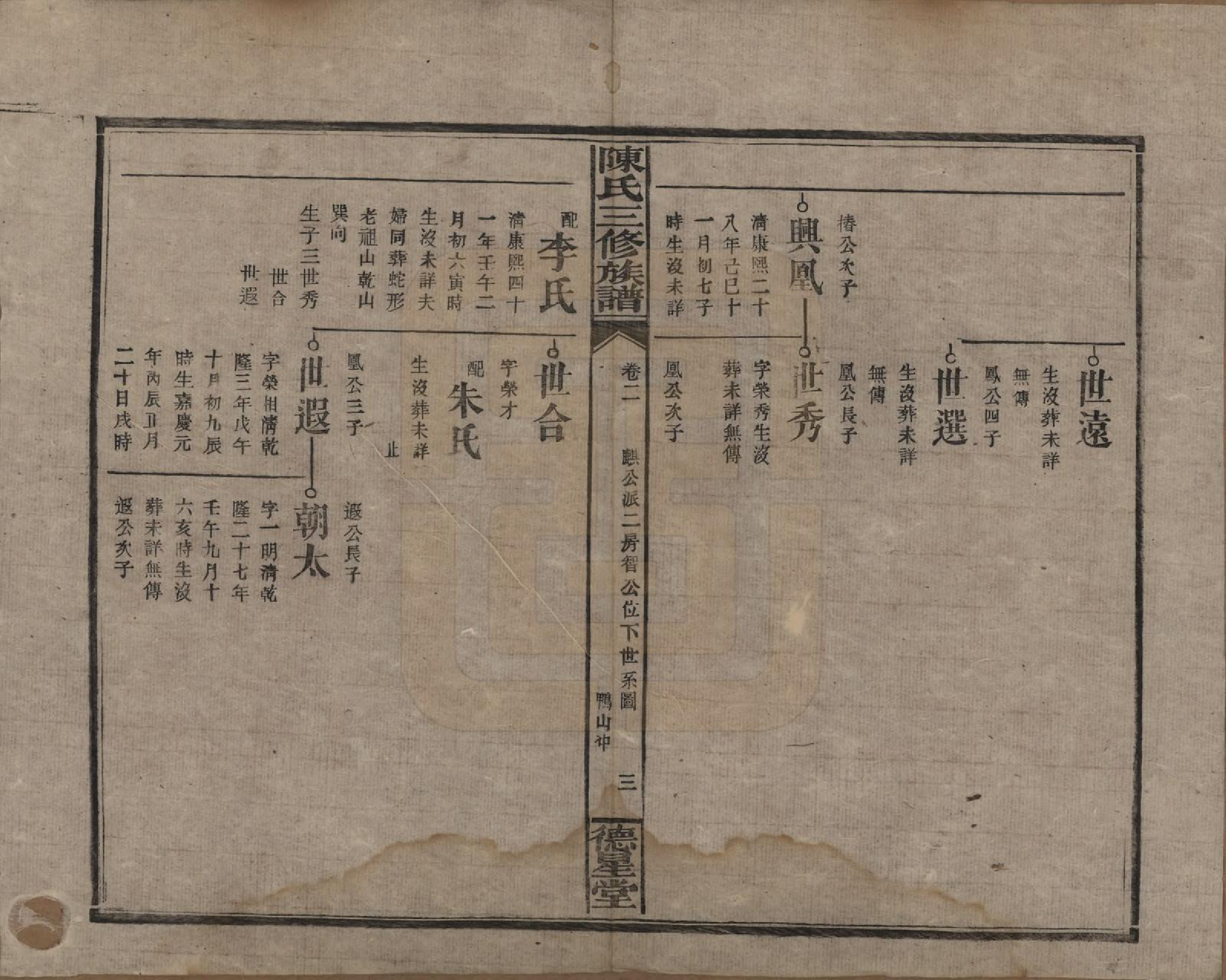 GTJP0117.陈.湖南邵阳.陈氏三修族谱.民国7年(1918)_002.pdf_第3页