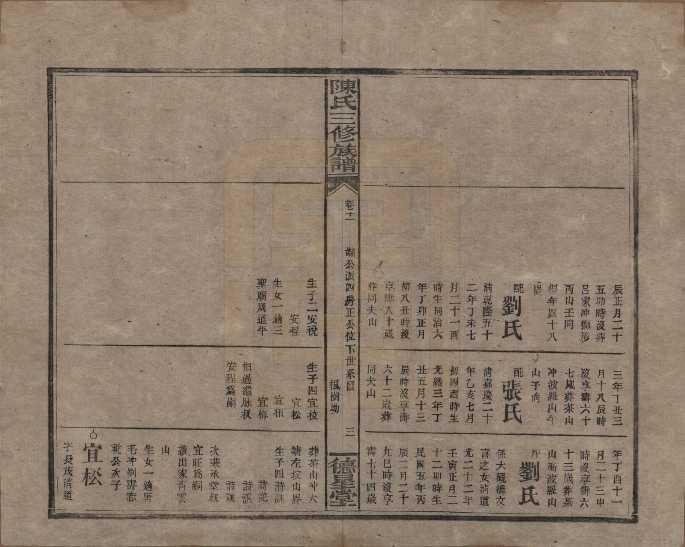 GTJP0117.陈.湖南邵阳.陈氏三修族谱.民国7年(1918)_011.pdf_第3页