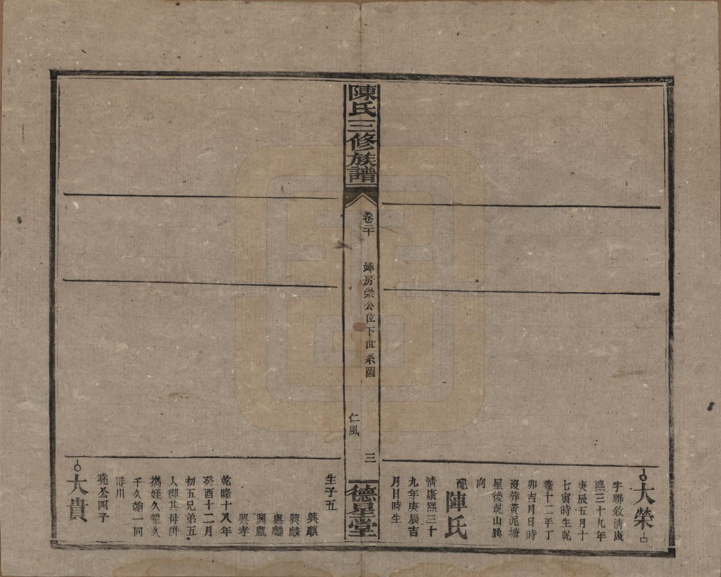 GTJP0117.陈.湖南邵阳.陈氏三修族谱.民国7年(1918)_020.pdf_第3页