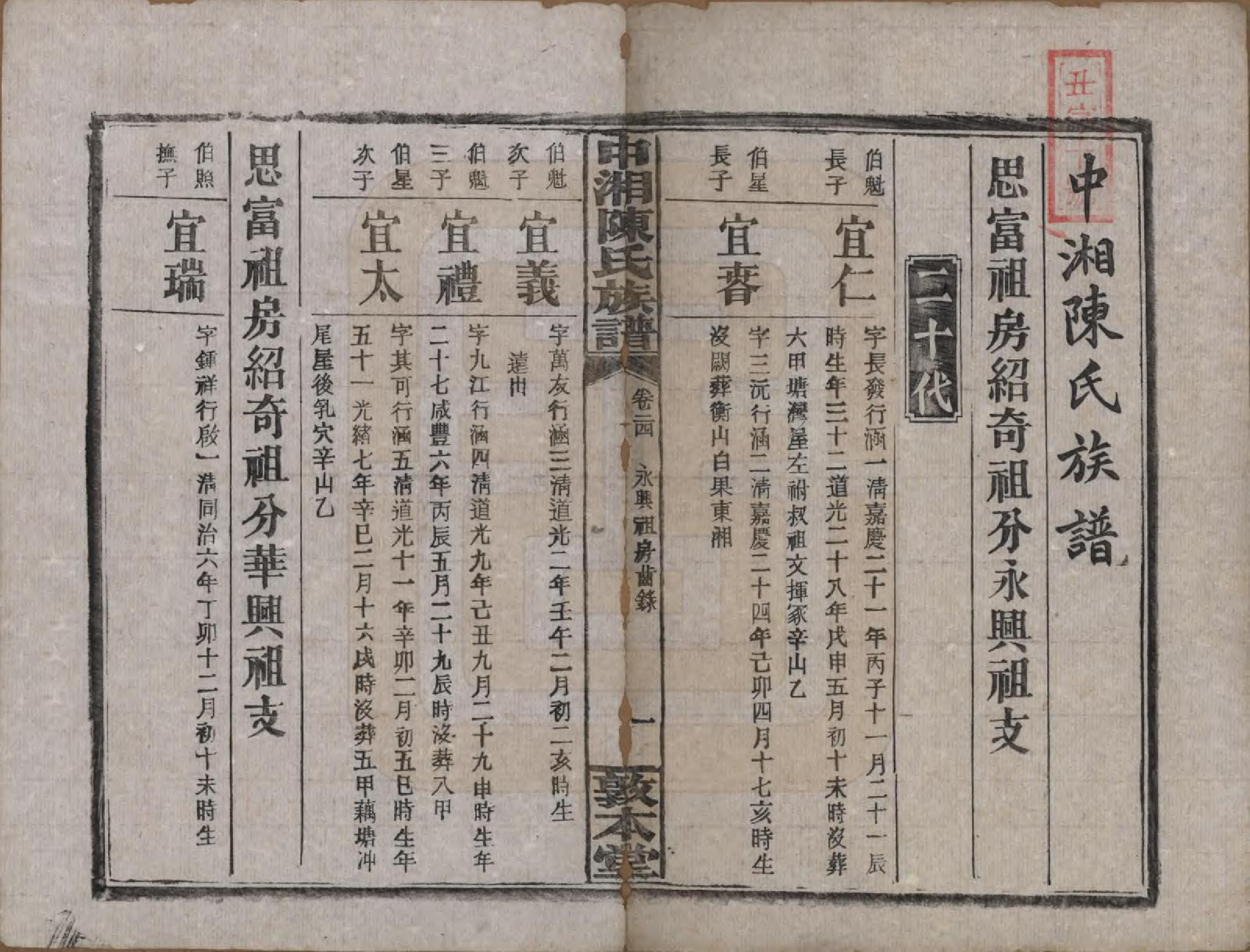 GTJP0133.陈.湖南湘潭.中湘陈氏族谱三十二卷.民国九年（1920）_024.pdf_第2页