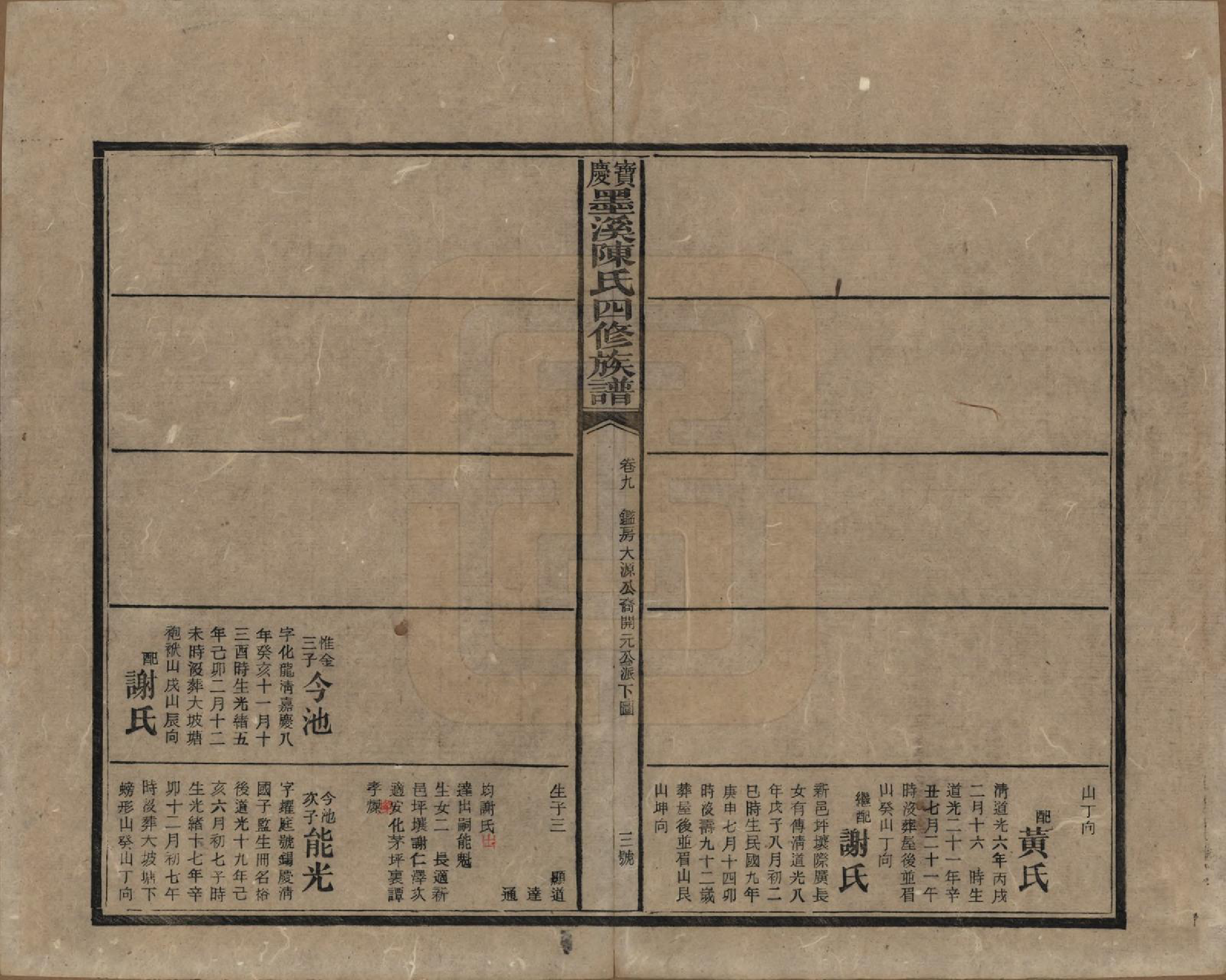 GTJP0162.陈.湖南宝庆.宝庆墨溪陈氏四修族谱.民国十一年（1922）_009.pdf_第3页