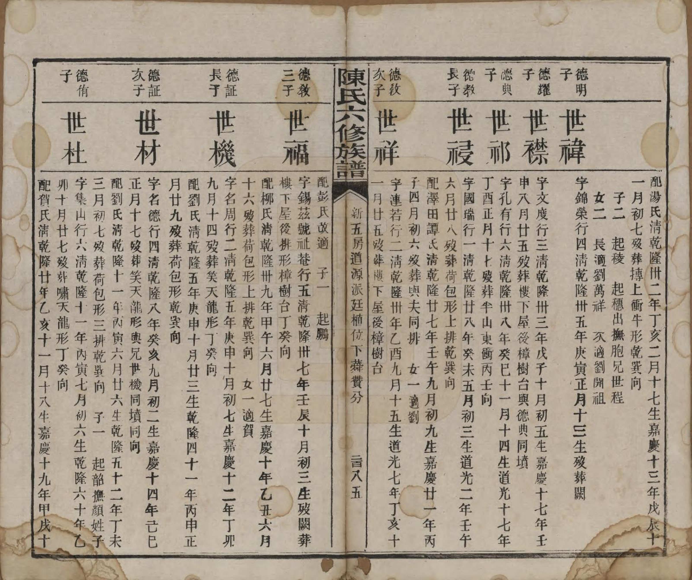 GTJP0164.陈.湖南茶陵.搏上陈氏六修族谱.民国四年(1915)_010.pdf_第2页