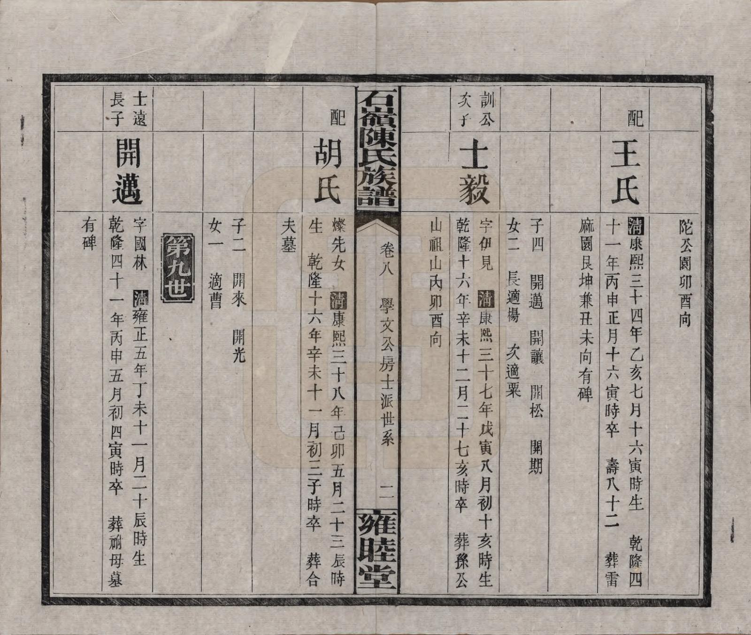 GTJP0168.陈.湖南长沙.石岭陈氏族谱.民国五年(1916)_008.pdf_第2页