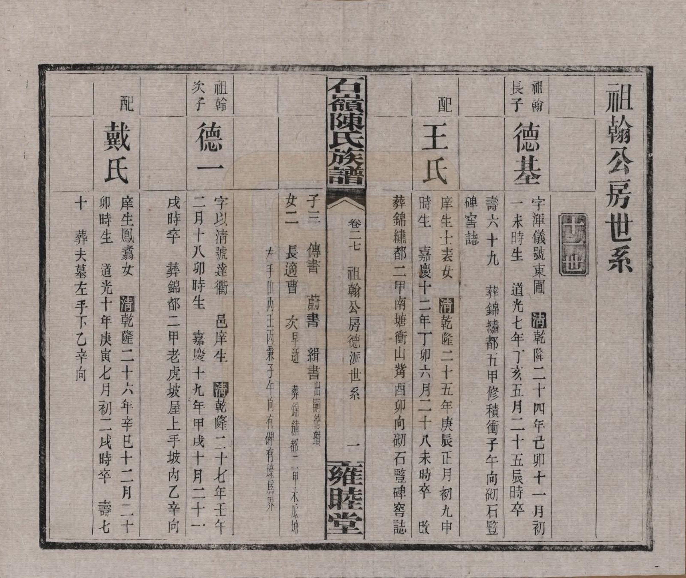 GTJP0168.陈.湖南长沙.石岭陈氏族谱.民国五年(1916)_027.pdf_第1页