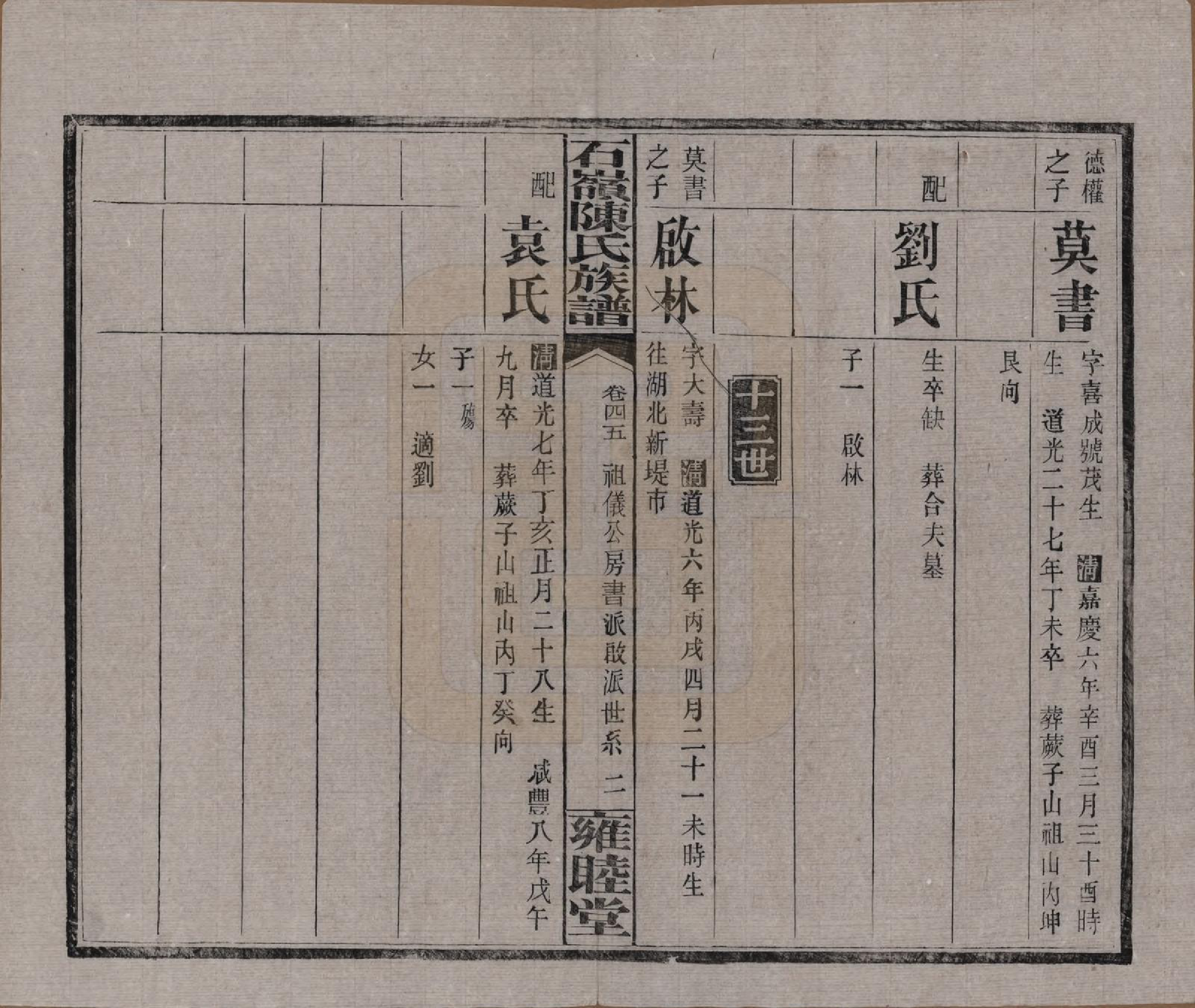 GTJP0168.陈.湖南长沙.石岭陈氏族谱.民国五年(1916)_045.pdf_第2页