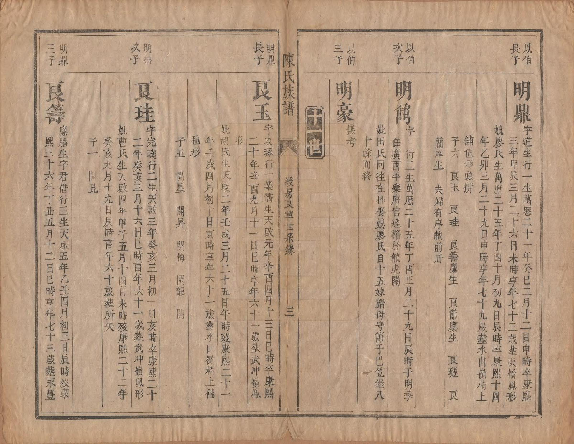 GTJP0215.陈.湖南郴州.陈氏族谱不分卷.清同治三年（1864）_003.pdf_第3页