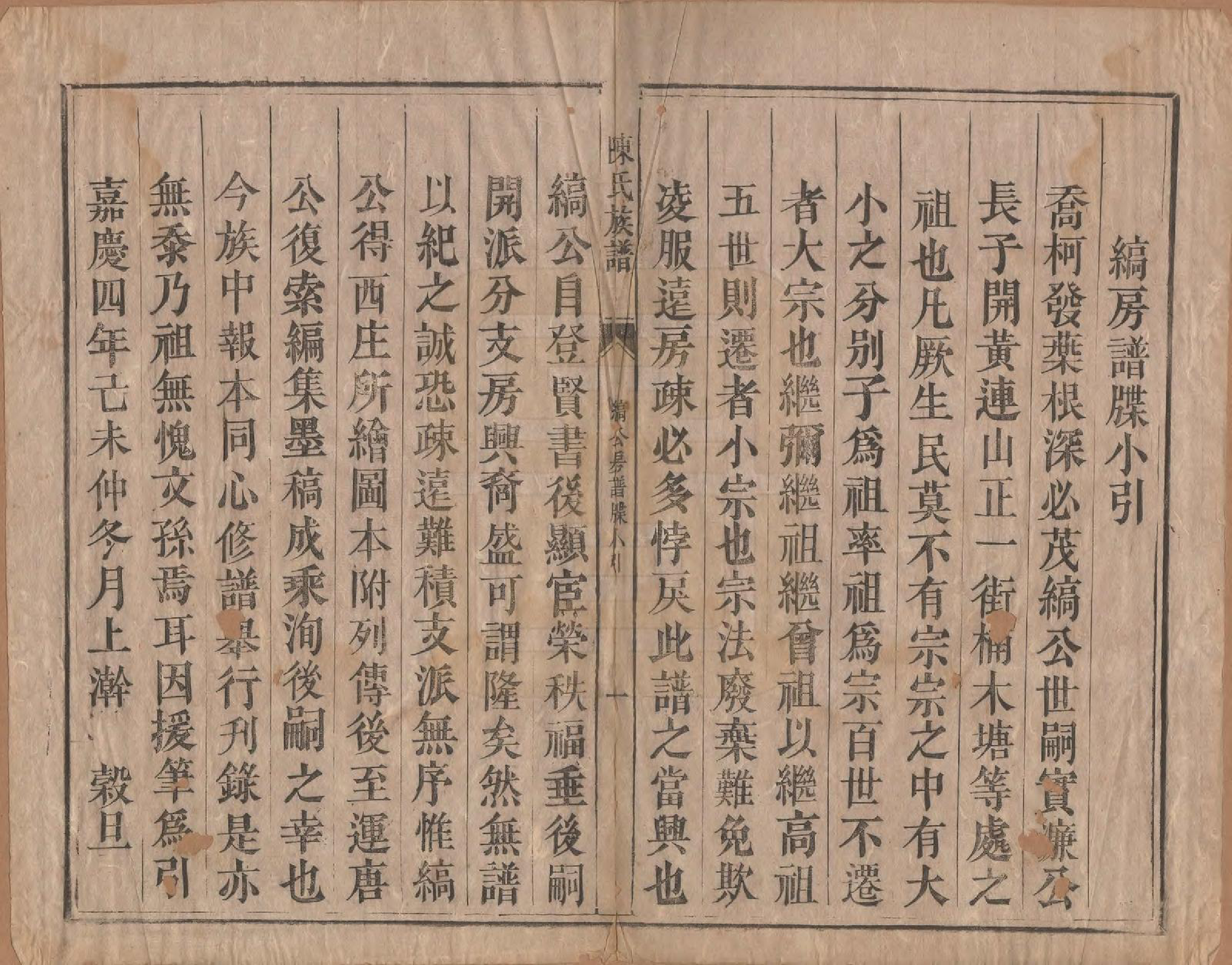 GTJP0215.陈.湖南郴州.陈氏族谱不分卷.清同治三年（1864）_009.pdf_第1页